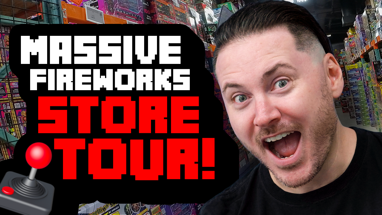 MASSIVE FIREWORKS STORE TOUR!