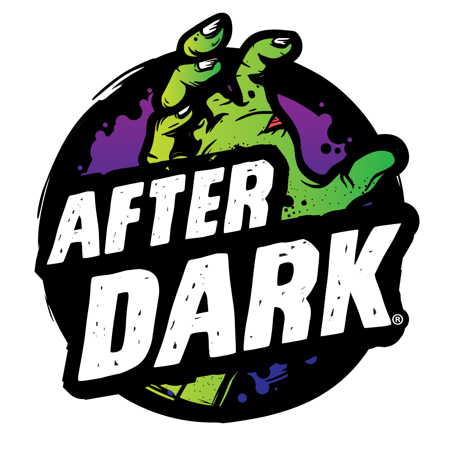 Icon displaying the After Dark logo for themed branding and promotion