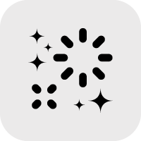 Icon representing sky-level effects for fireworks displays