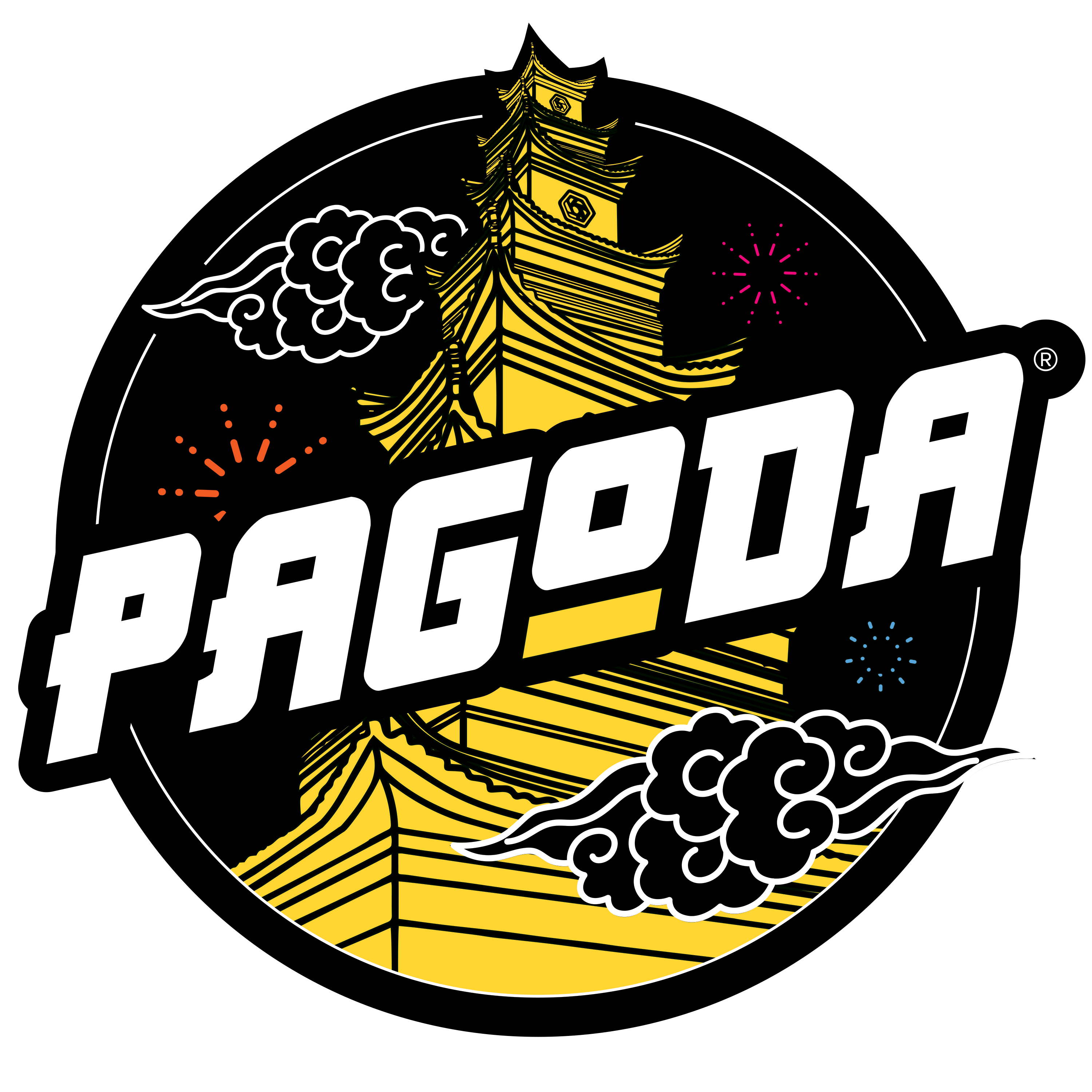 Icon displaying the Pagoda logo for product branding