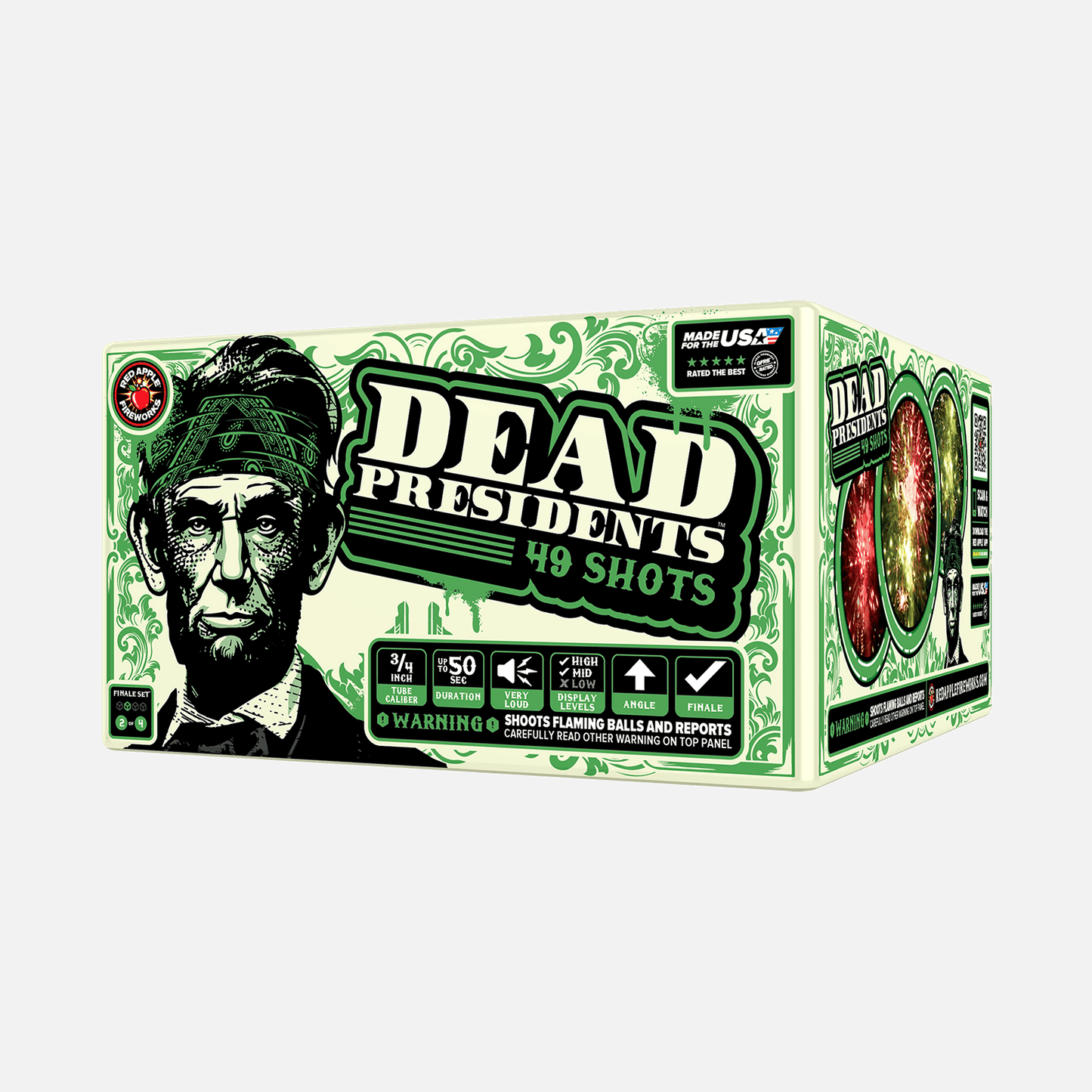 Dead Presidents™ 196 Shot XL® Aerial Finale Set®