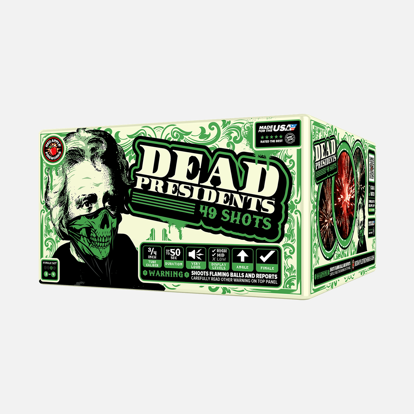 Dead Presidents™ 196 Shot XL® Aerial Finale Set®