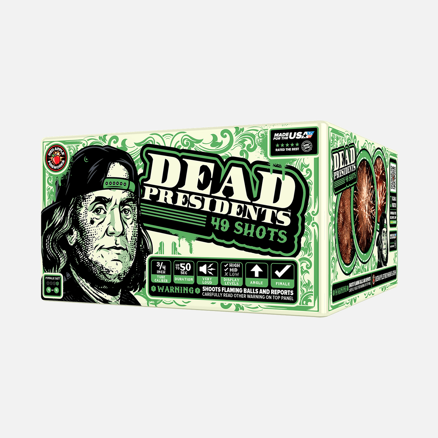 Dead Presidents™ 196 Shot XL® Aerial Finale Set®