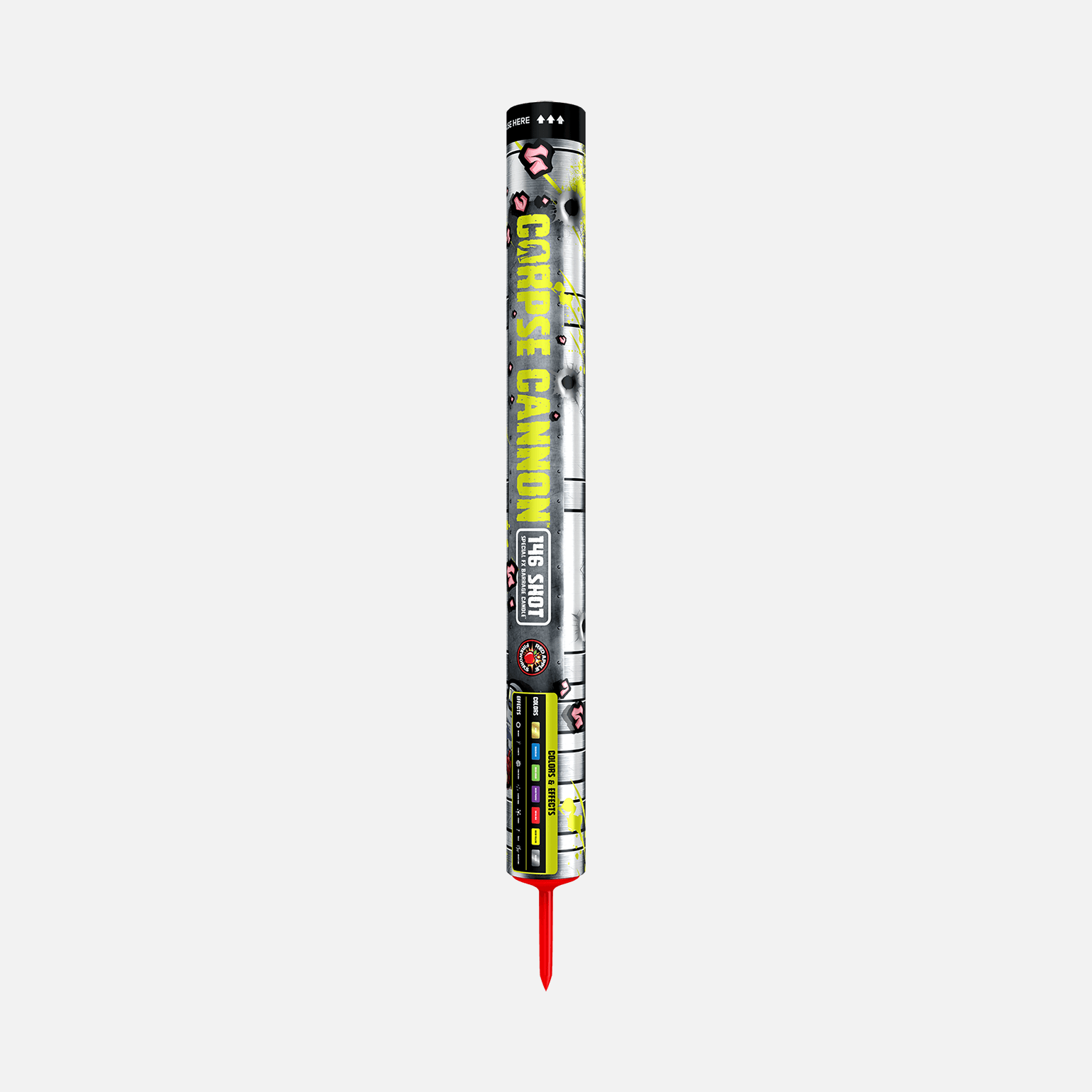 Corpse Cannon™ & Brain Blaster™ 146-Shots Barrage Candles Barrage Candles