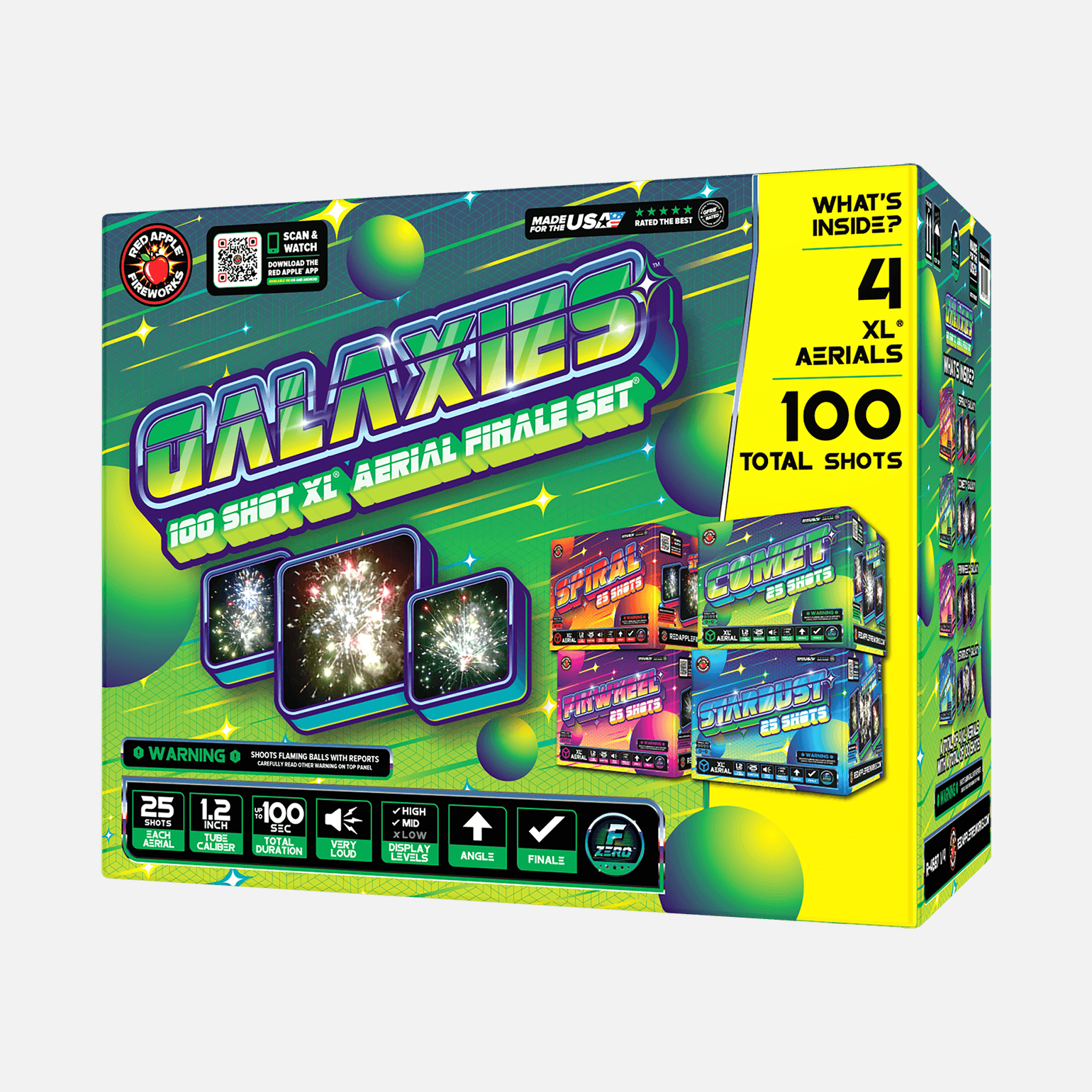 Galaxies™ 100-Shots XL® Aerial Finale Set®