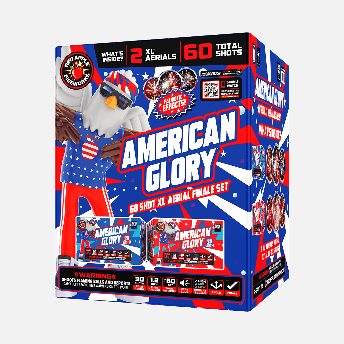 American Glory® 60-Shots XL® Aerial Finale Set®