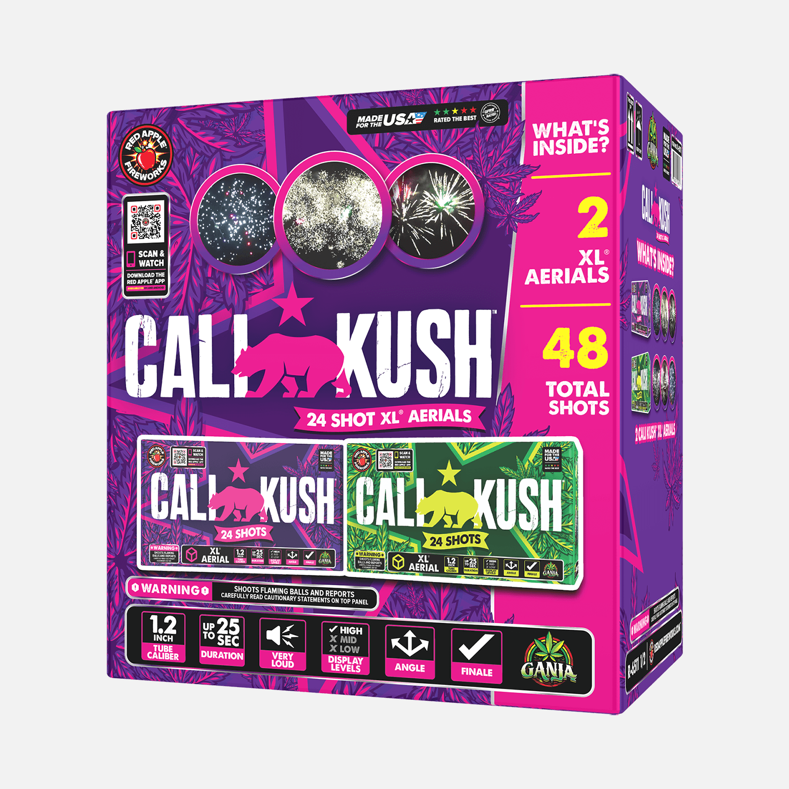 Cali Kush® 24-Shots XL® Aerials