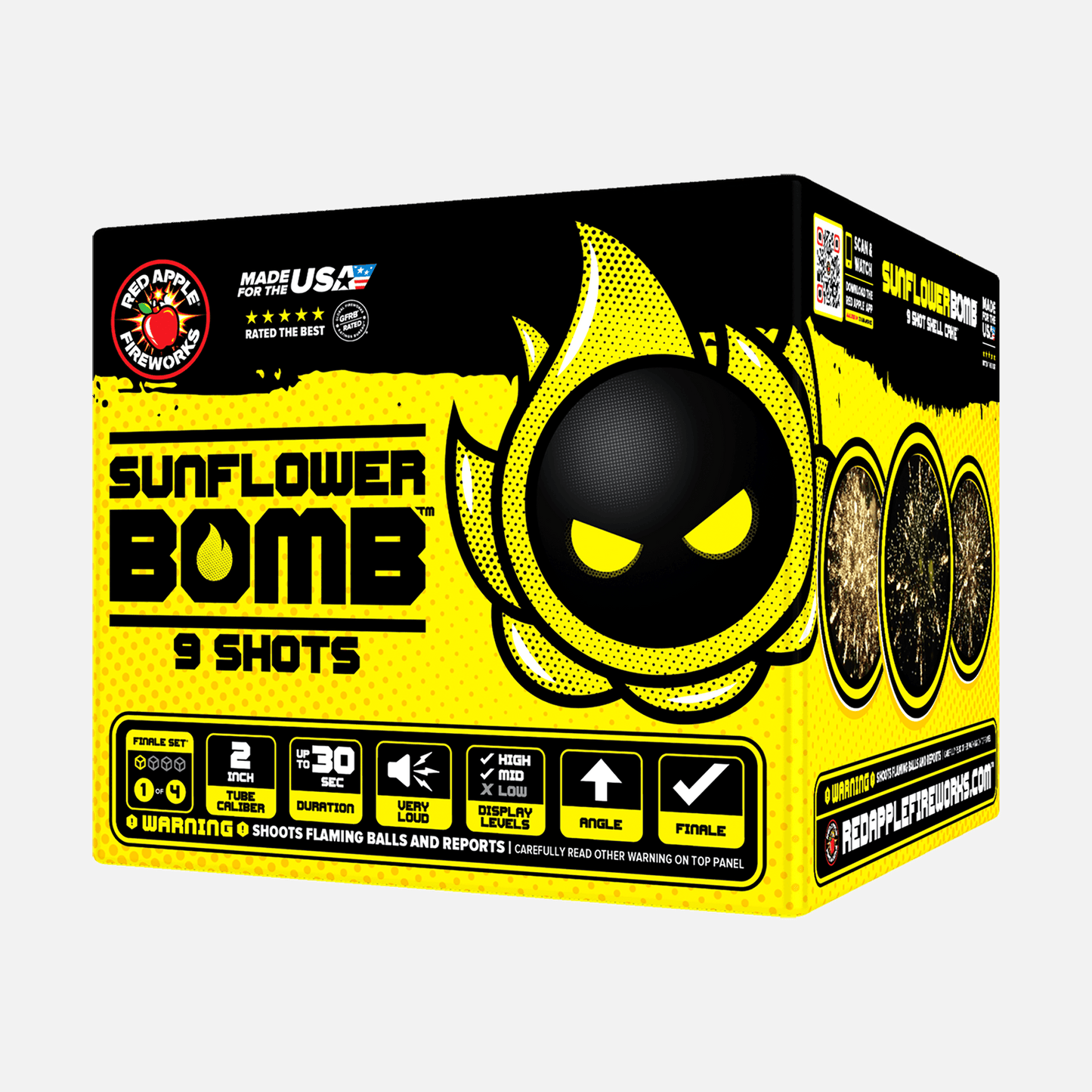 Sunflower Bomb™ 36-Shots Shell Cake Finale Set®