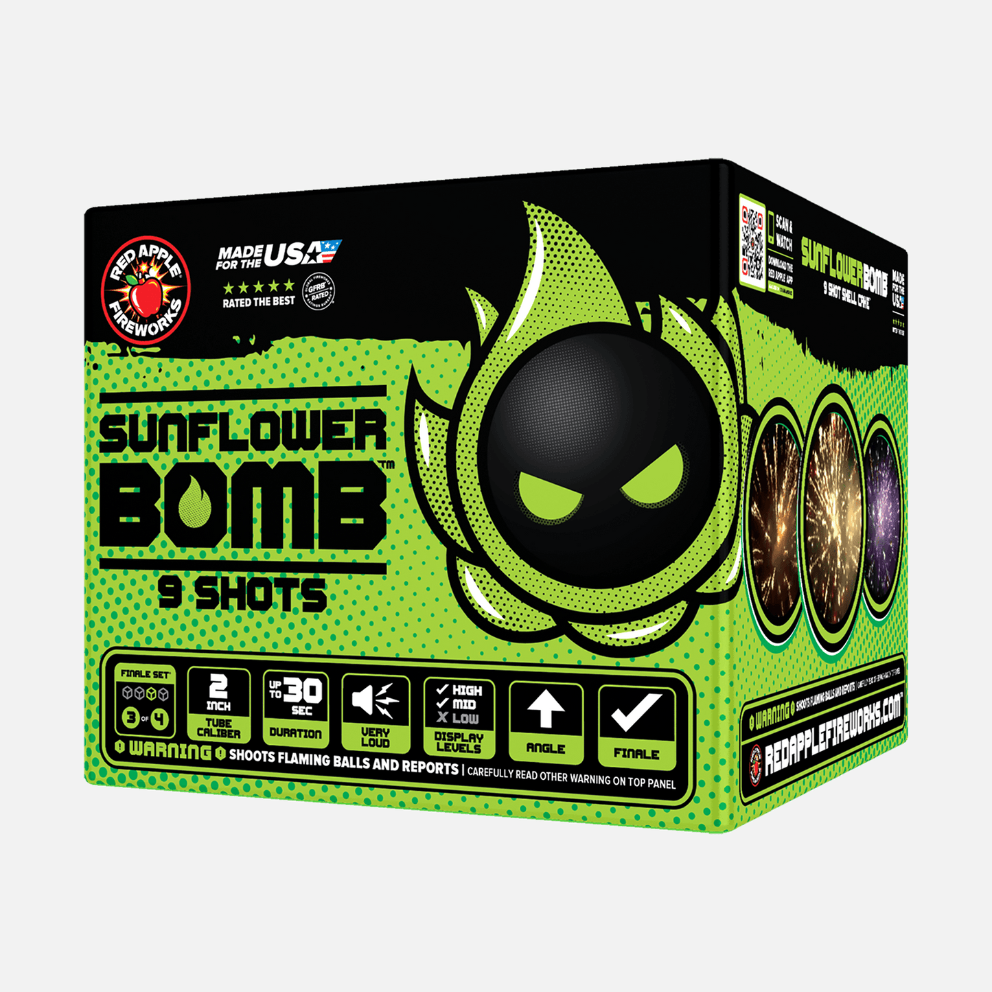 Sunflower Bomb™ 36-Shots Shell Cake Finale Set®