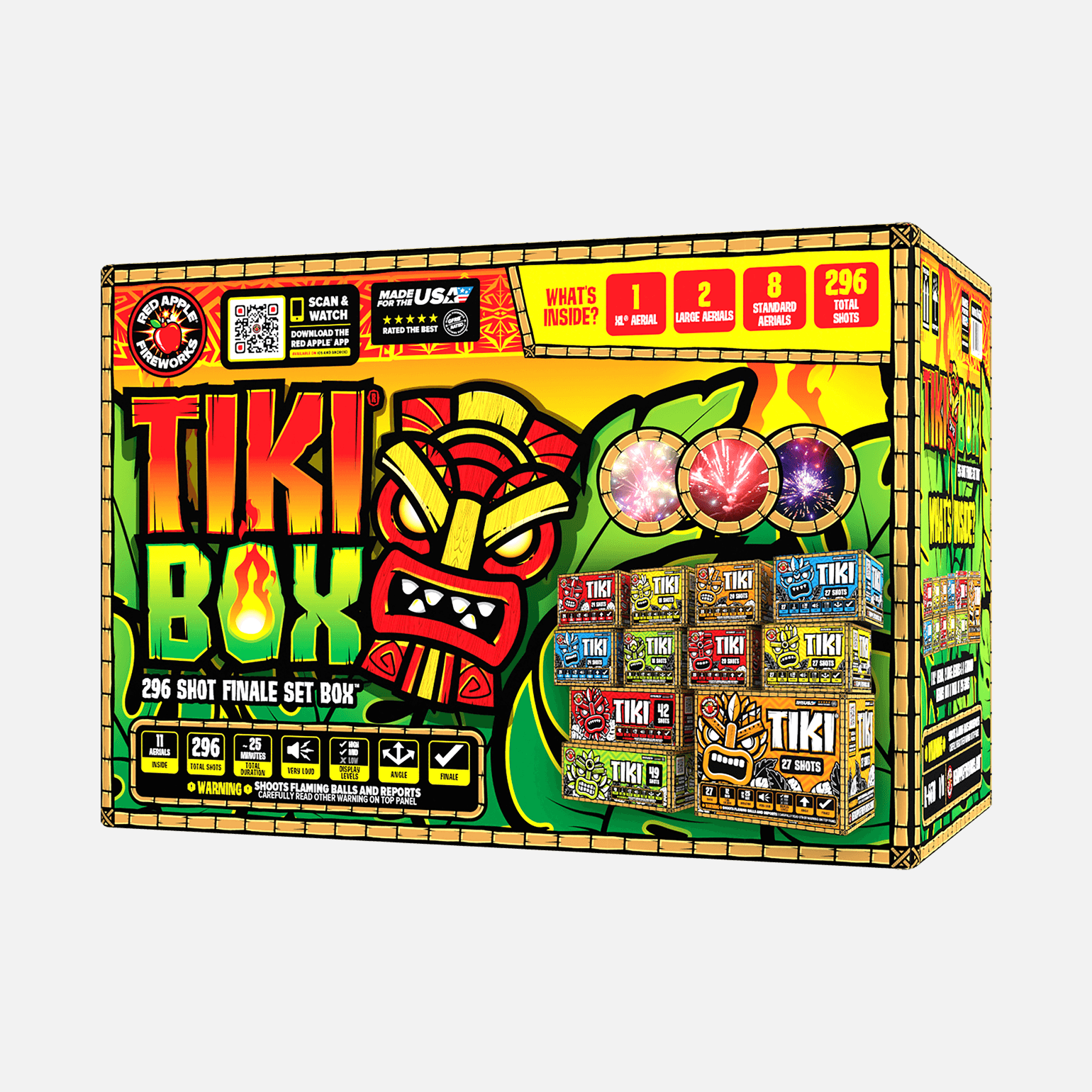 Tiki® Box 296-Shots Sampler® Sky Show Samplers®