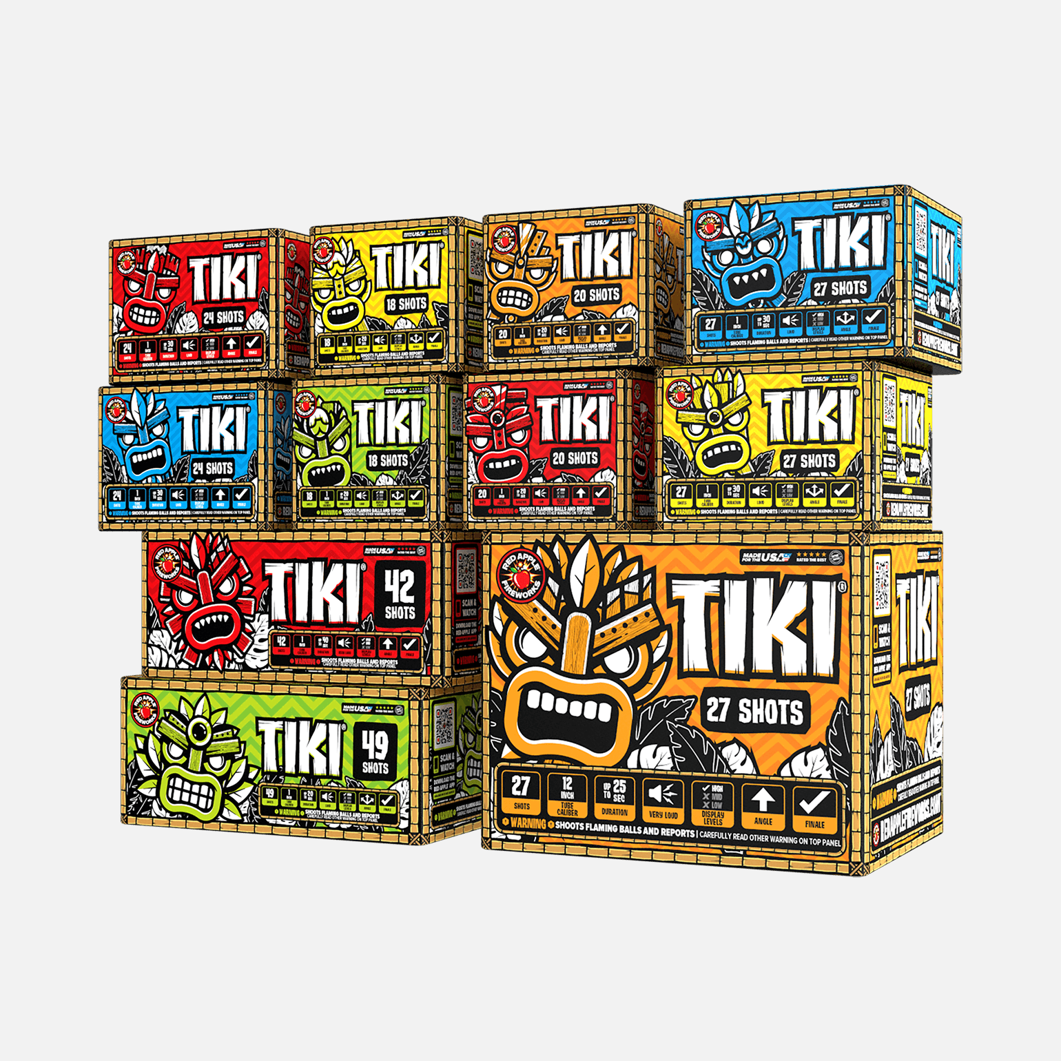 Tiki® Box 296-Shots Sampler® Sky Show Samplers®