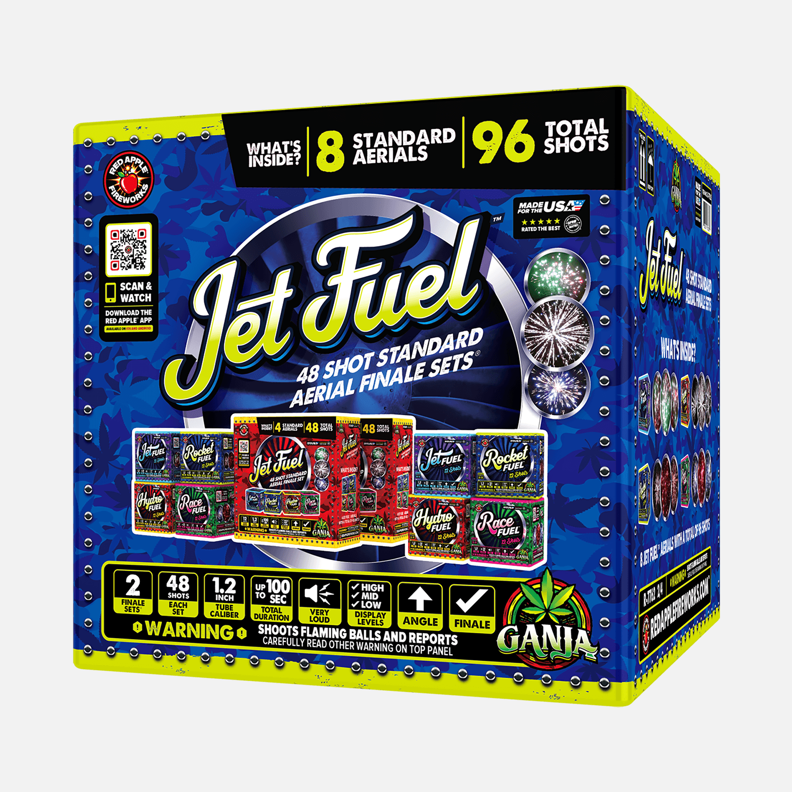 Jet Fuel™ 48-Shots Large Aerial Finale Set®