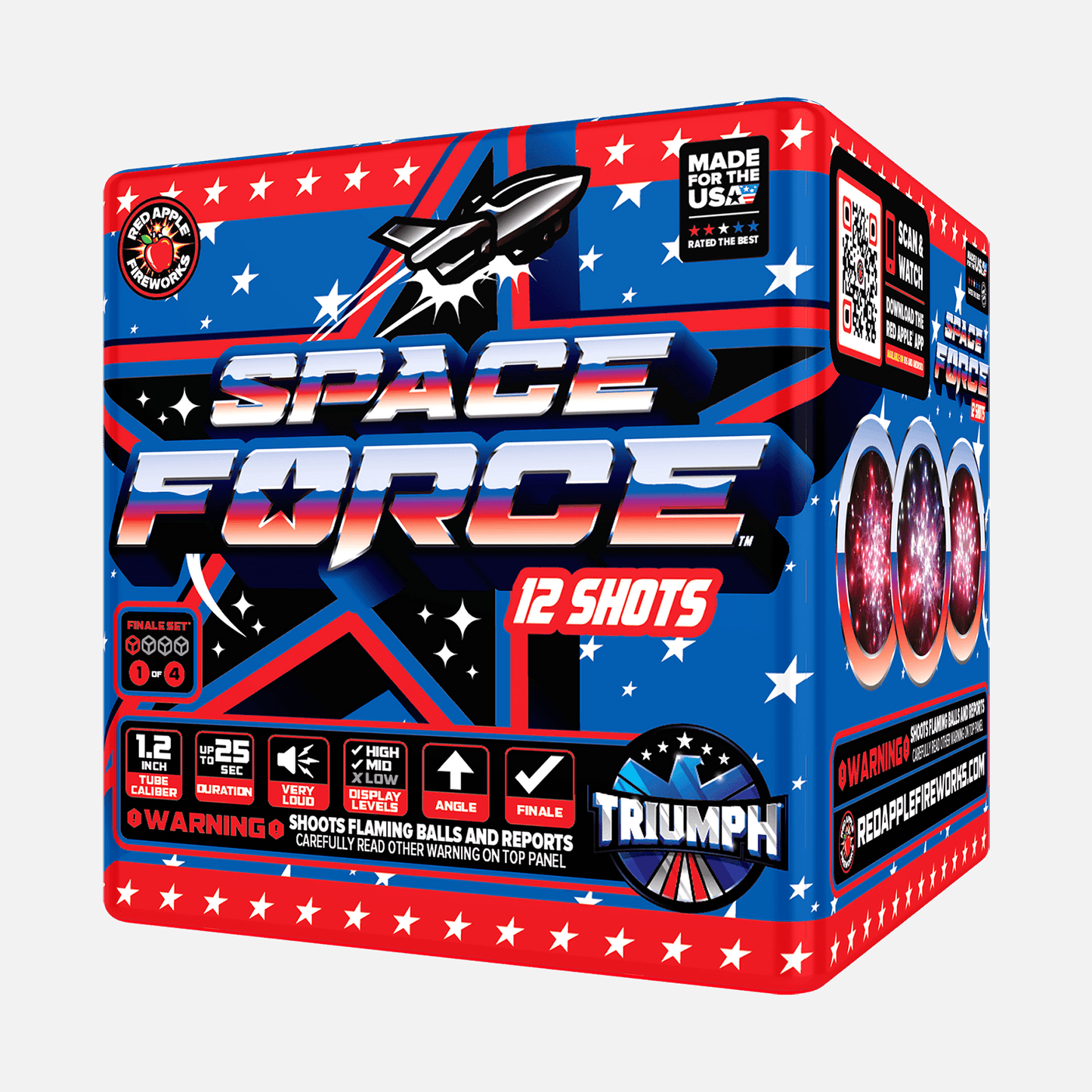 Space Force® 48-Shots Large Aerial Finale Set®