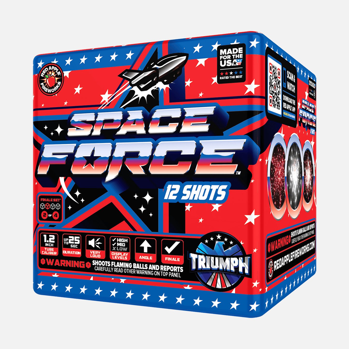 Space Force® 48-Shots Large Aerial Finale Set®