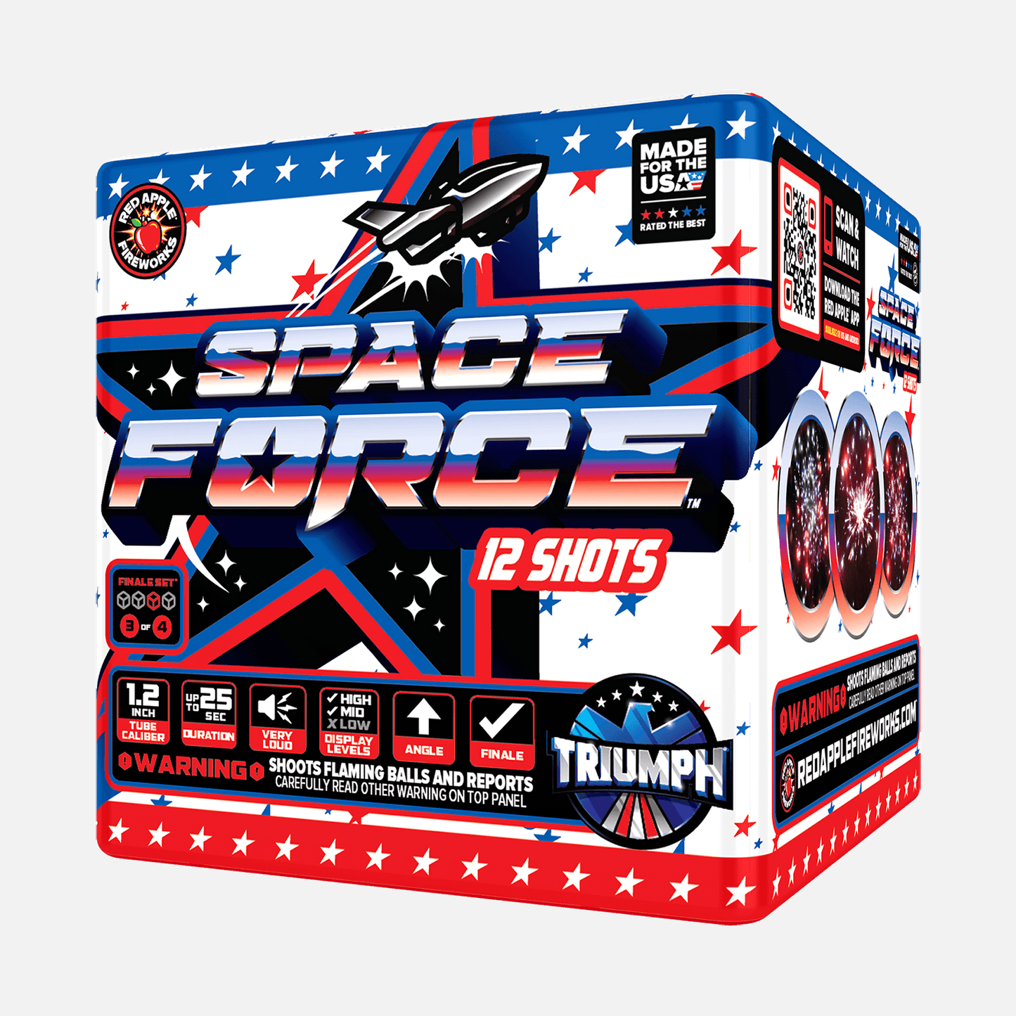 Space Force® 48-Shots Large Aerial Finale Set®