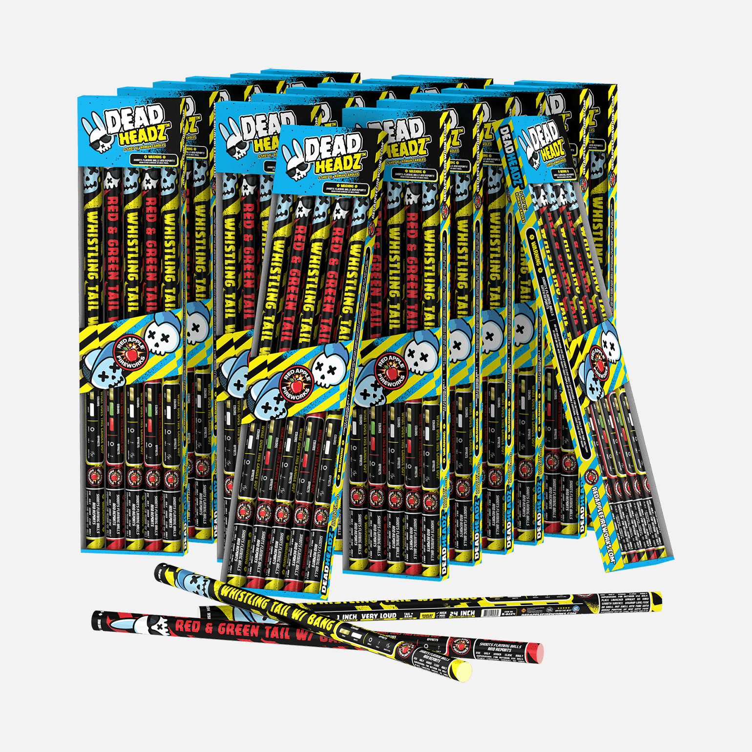 Dead Headz™ 5-Shots XL® Roman Candles XL® Roman Candles