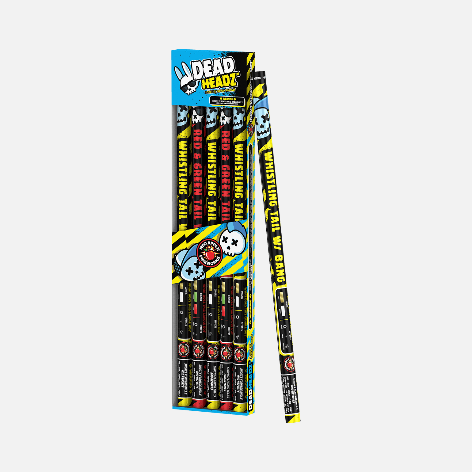 Dead Headz™ 5-Shots XL® Roman Candles XL® Roman Candles