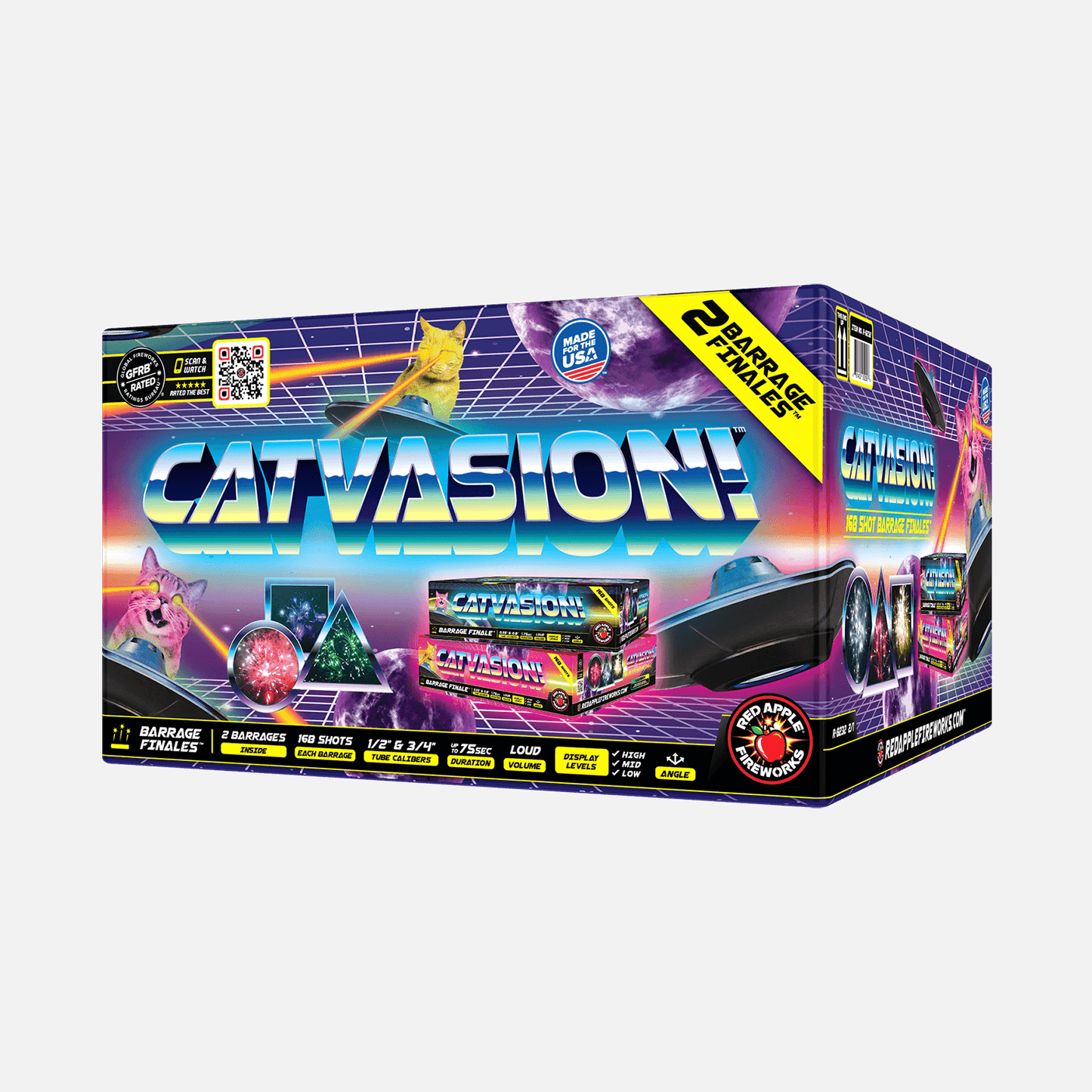 Catvasion!™ 168-Shots Barrage Finale™