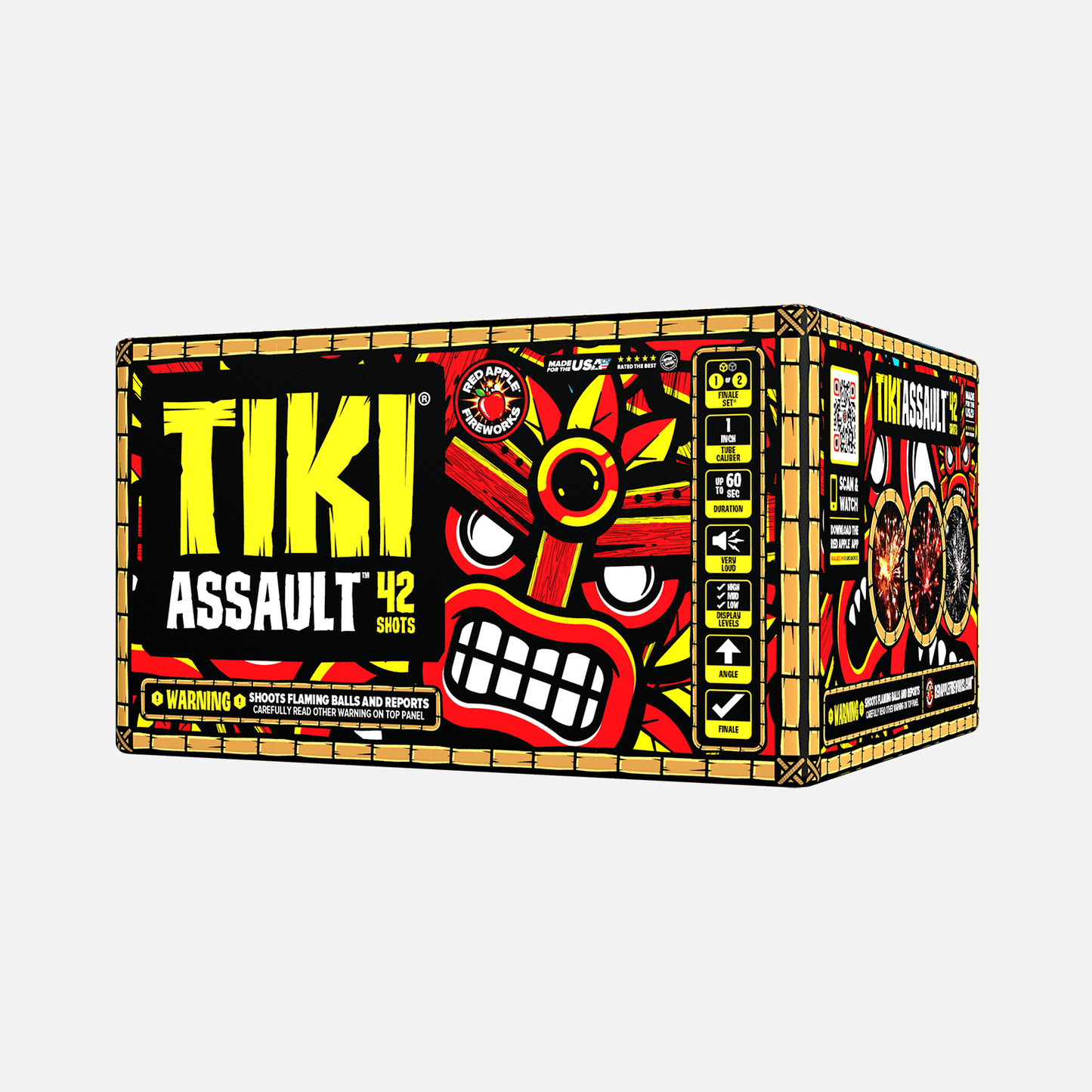 Tiki® Assault™ 84-Shots Large Aerial Finale Set®