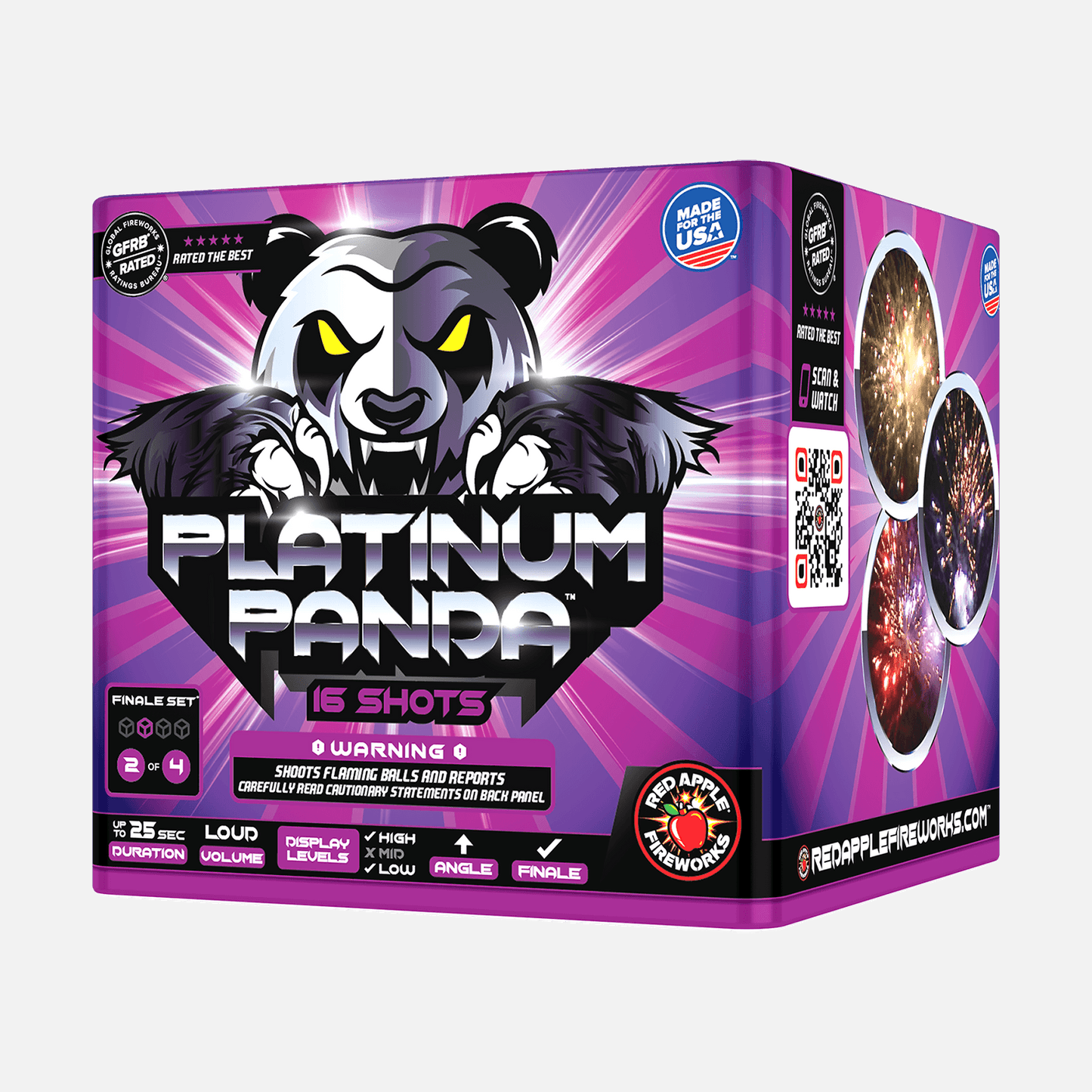 Platinum® Circus 64-Shots Standard Aerial Finale Set®