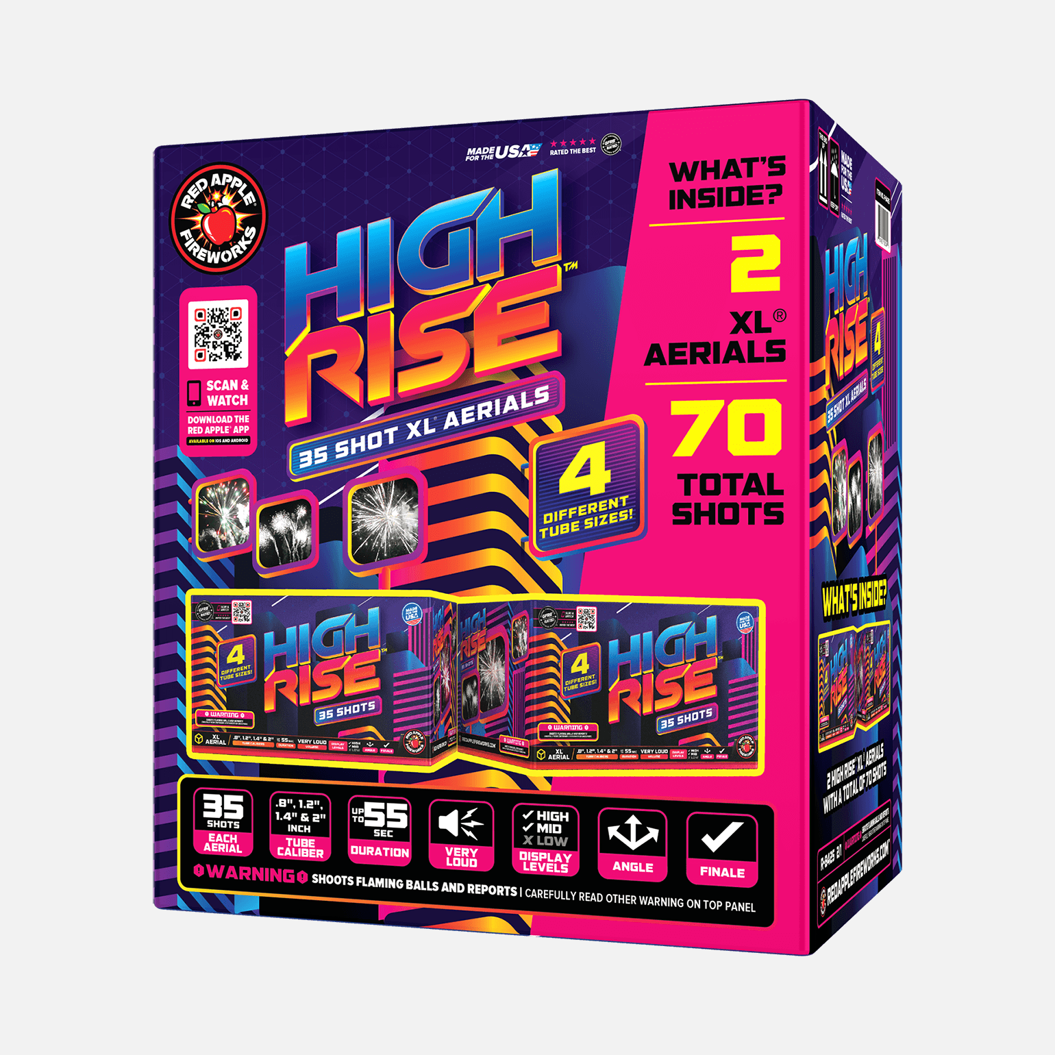 High Rise™ 35 Shots XL® Aerials