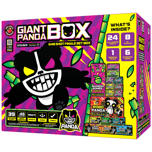 Giant Panda Box® 648 Shot Sampler®