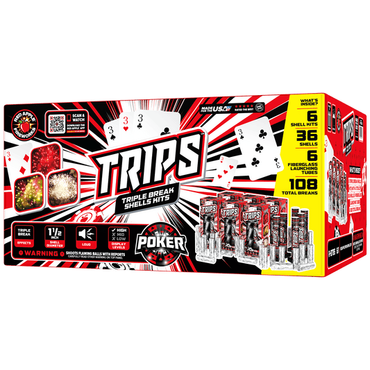 TRIPS™ 6 Shot Triple Break Ball Shells