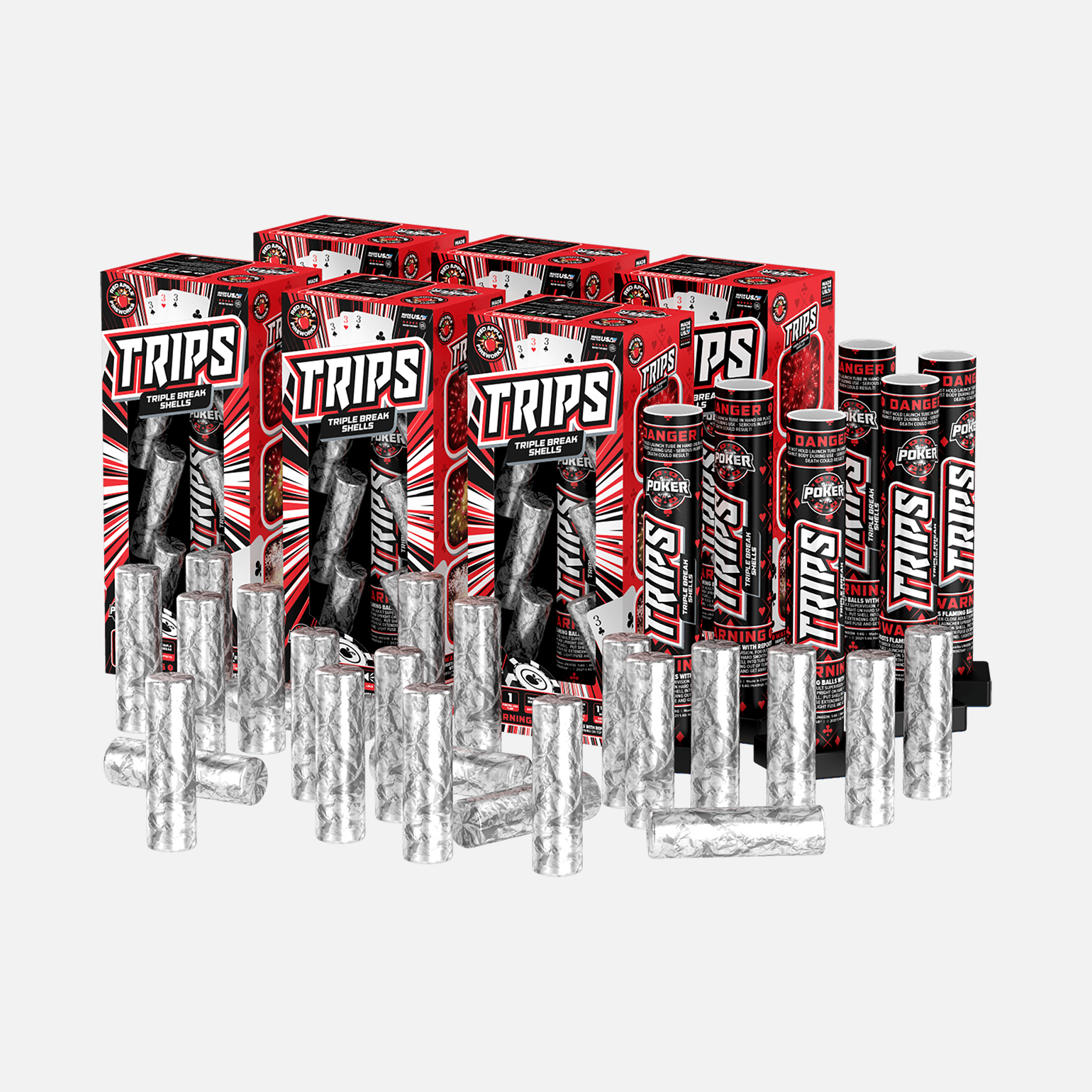 TRIPS™ 6 Shot Triple Break Ball Shells Ball Shell Kits