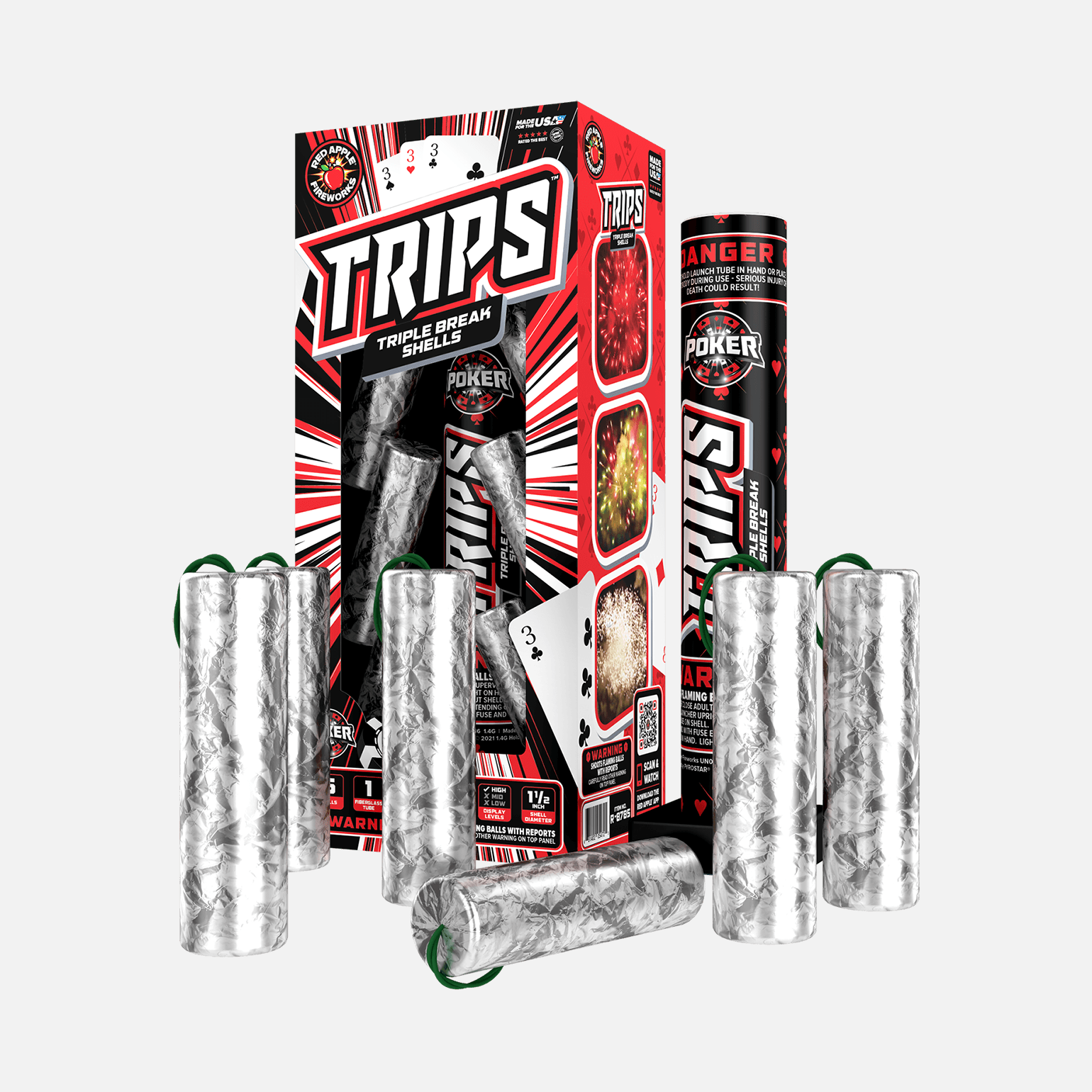 TRIPS™ 6 Shot Triple Break Ball Shells Ball Shell Kits