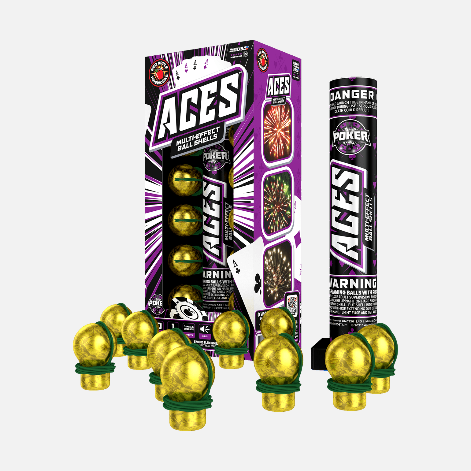 ACES™ 10 Shot Single Break Ball Shells Ball Shell Kits