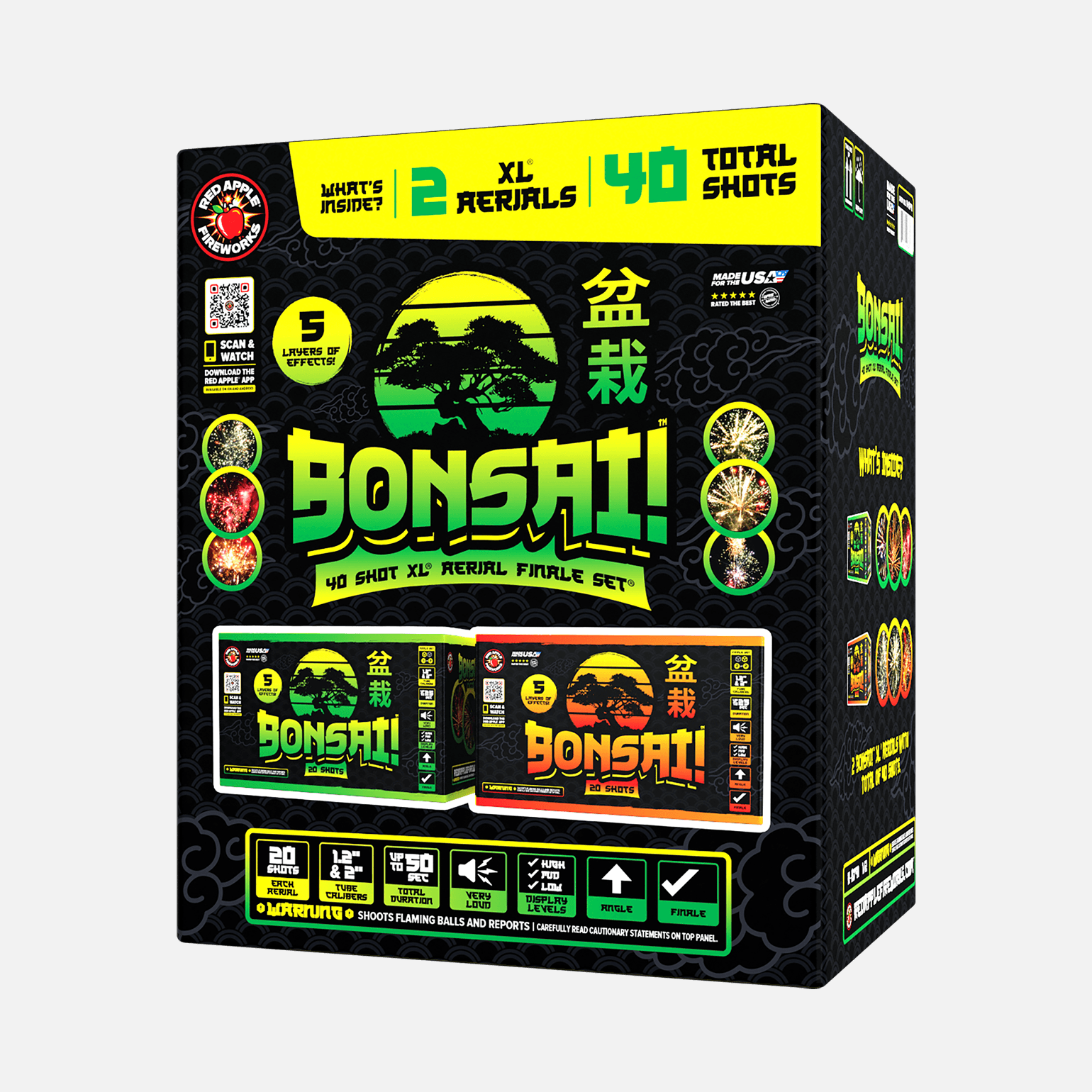 Bonsai™ 40 Shots XL® Aerial Finale Set®