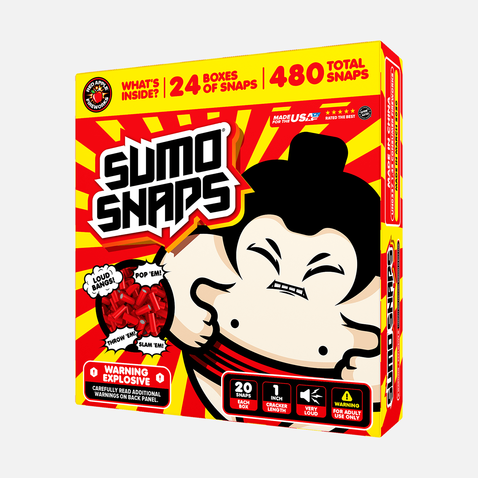 Sumo® Snaps Adult Snappers Snaps