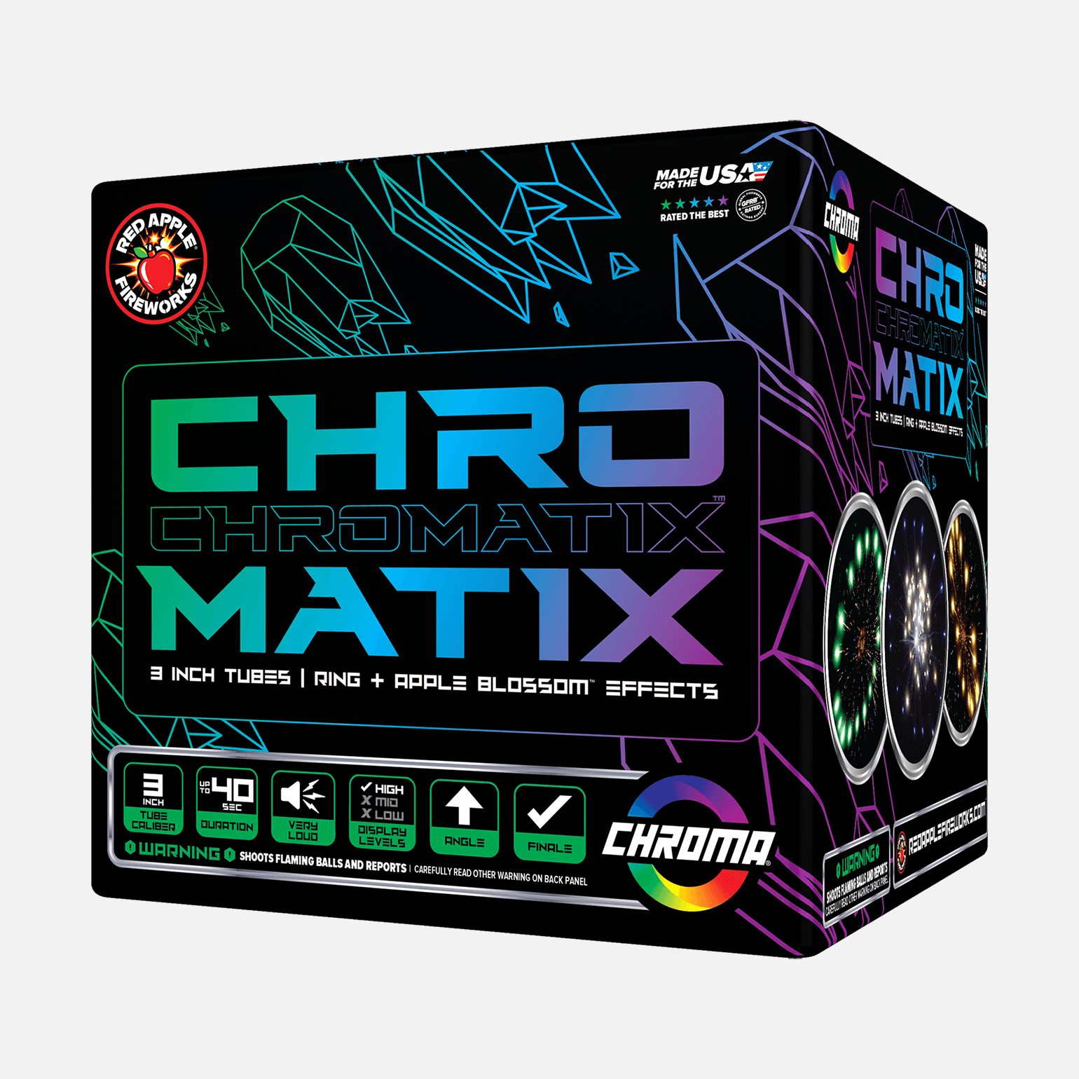 Chromatix™ 9 Shots Large Shell Cakes Shell Cakes