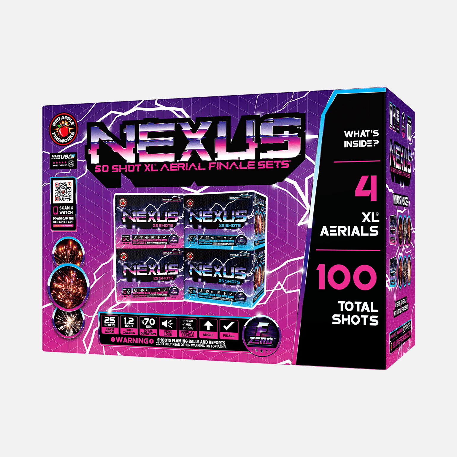 Nexus™ 50 Shot XL® Aerial Finale Sets®