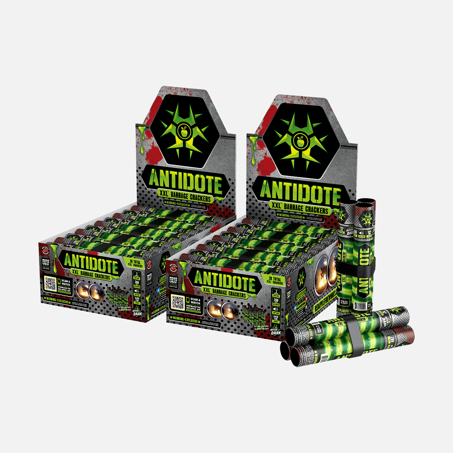 Antidote 200 Shot XXL™ Barrage Crackers