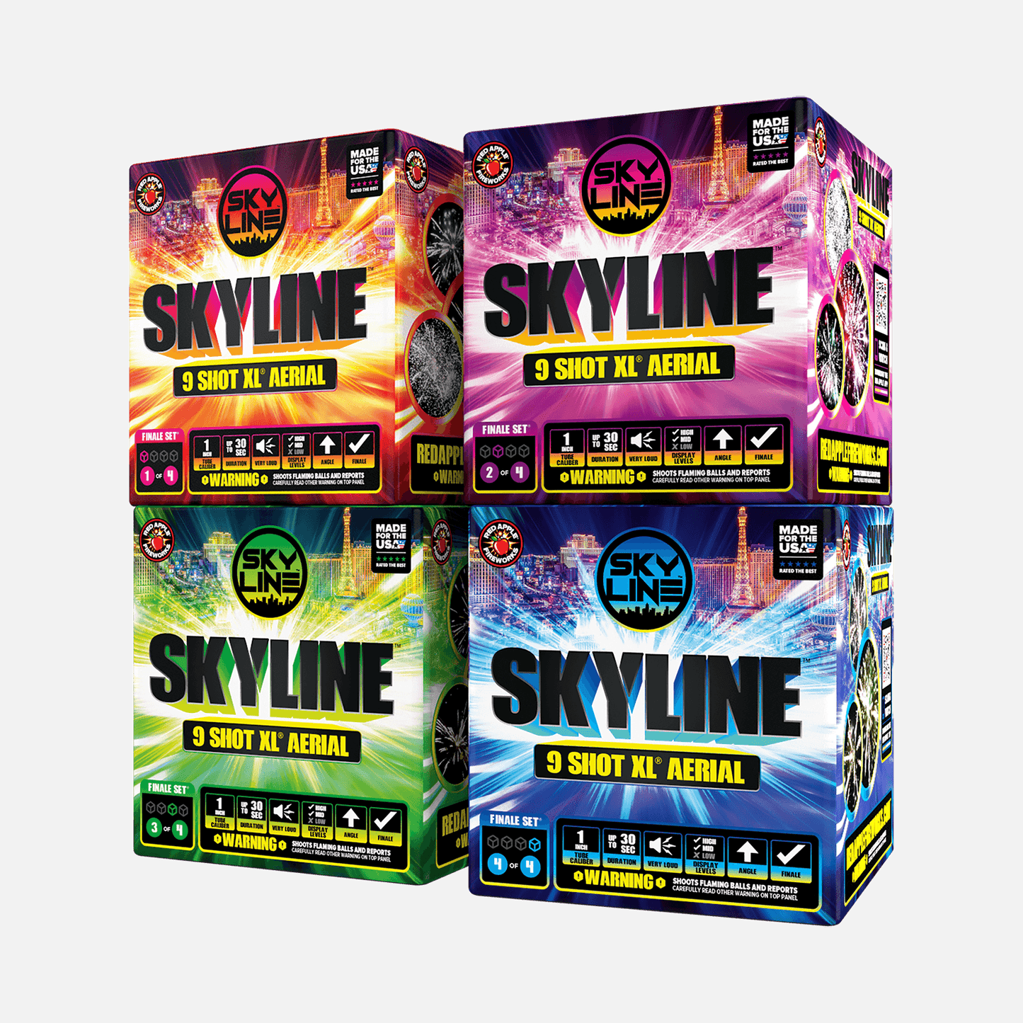 Skyline® Case 36 Shot XL® Aerial Finale Set®