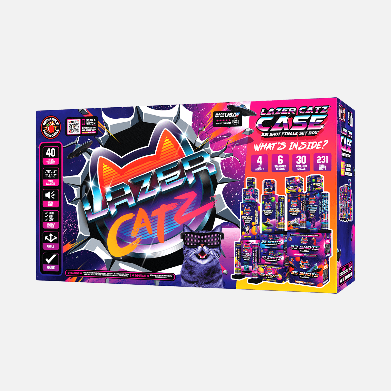 Lazer Catz™ Case 231 Shots Sampler®