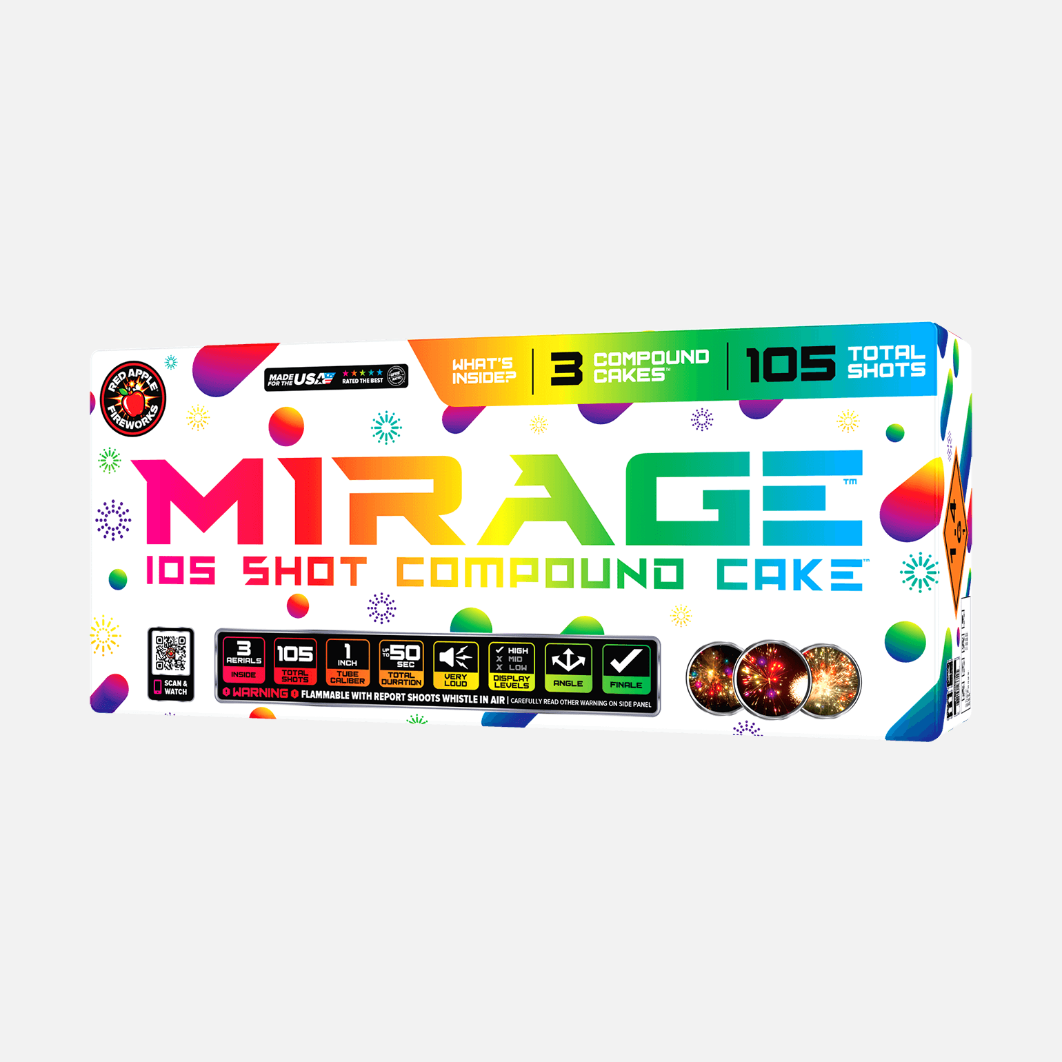 Mirage™ 105 Shot Compound Cake