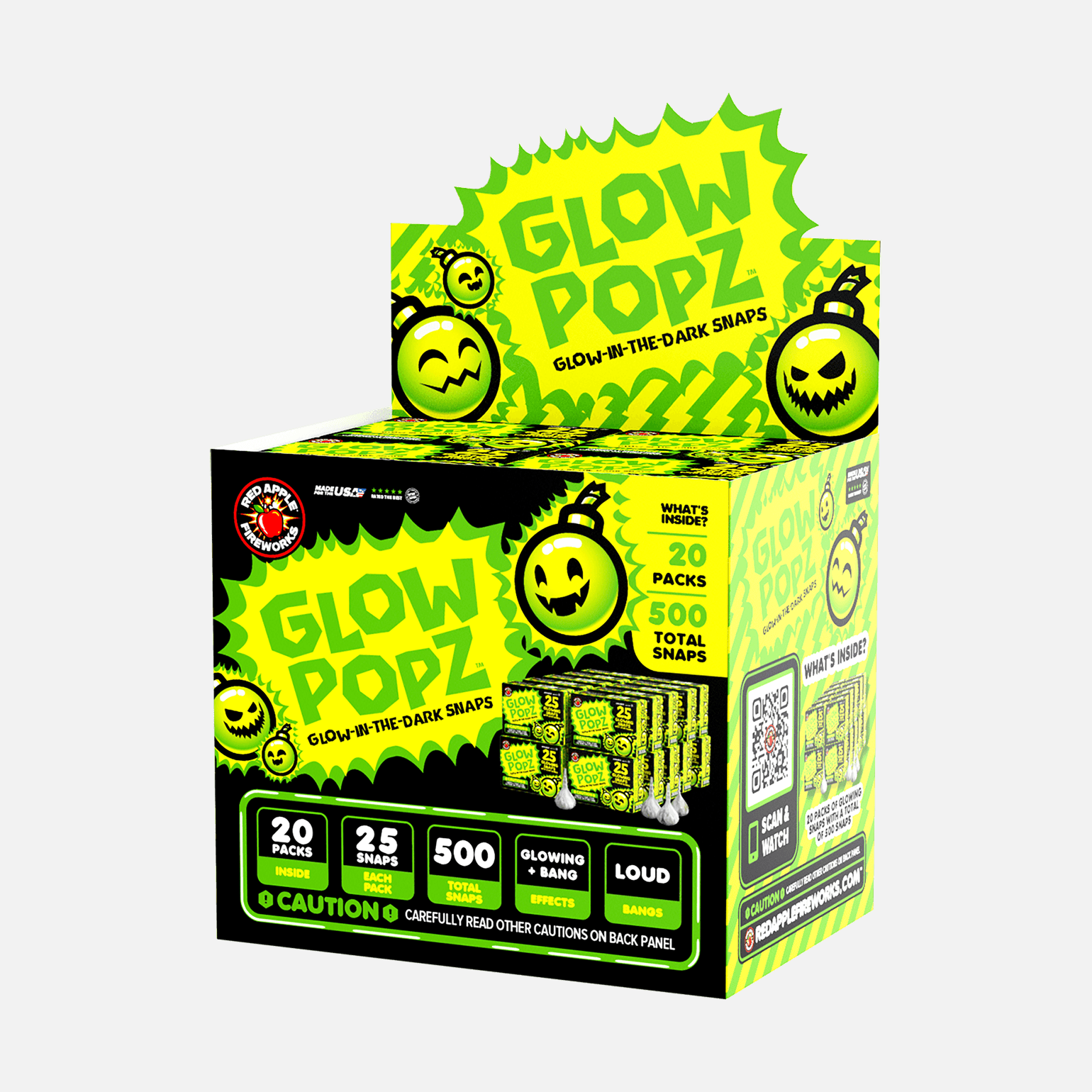 Glow Popz™ Glow-in-the-dark Snaps Snaps