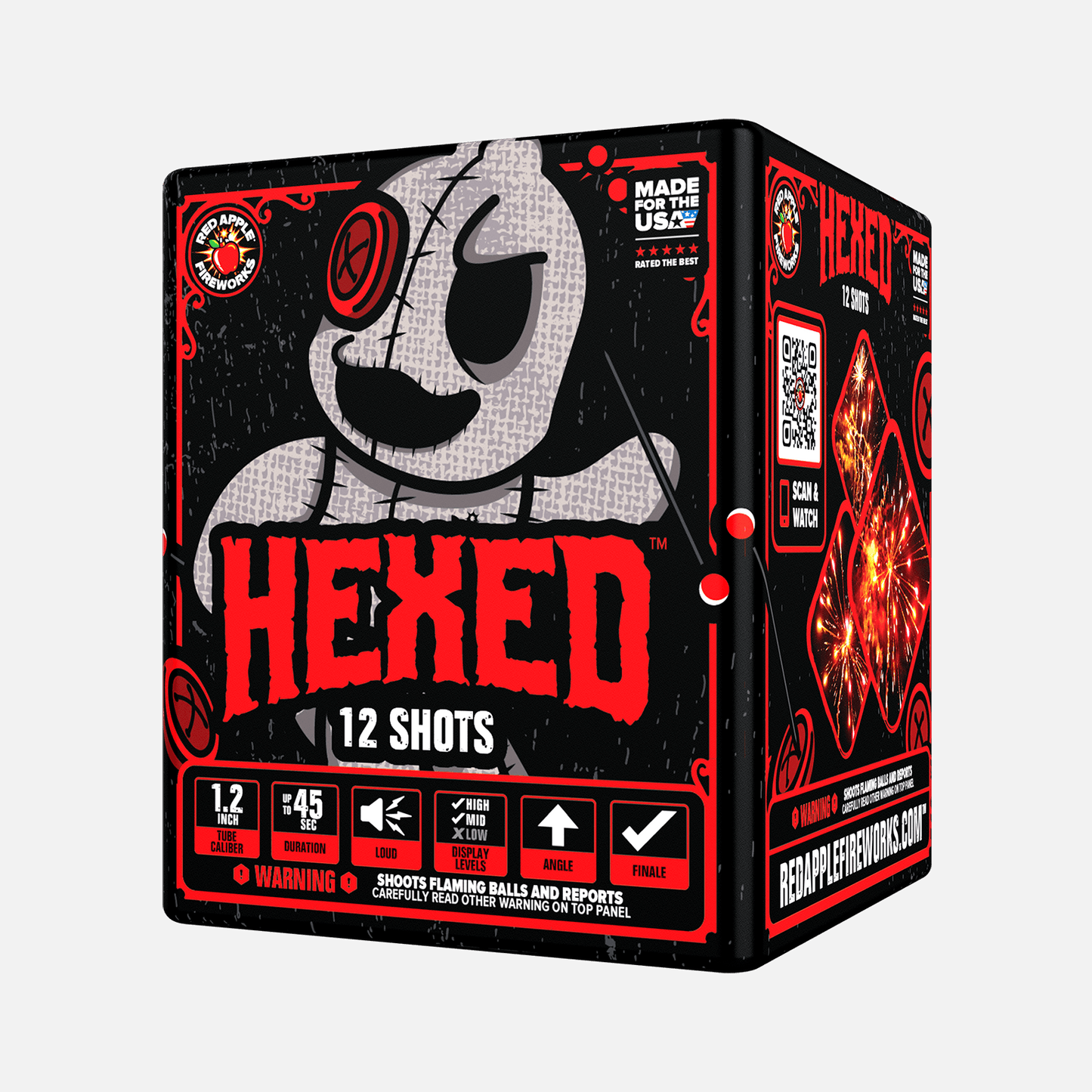 Hexed™ 48 Shot Standard Aerial Finale Sets®