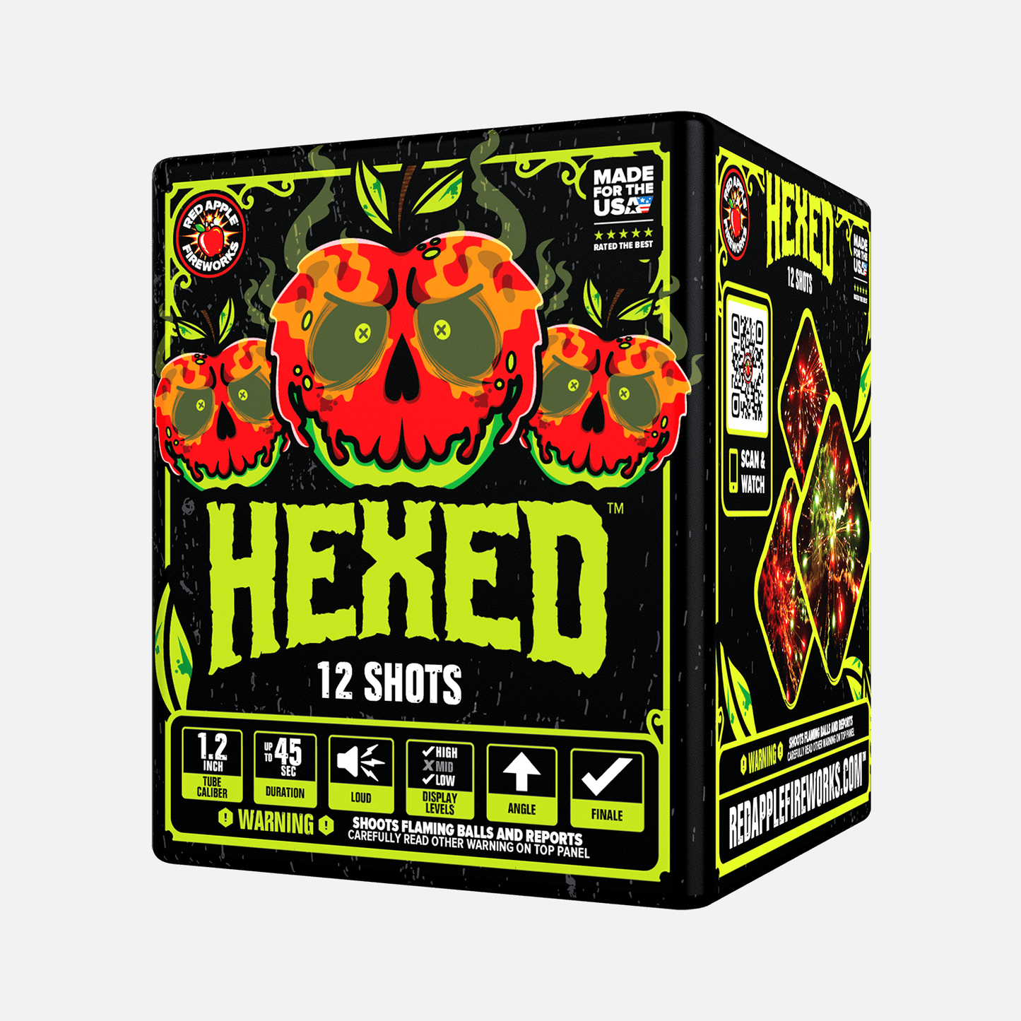 Hexed™ 48 Shot Standard Aerial Finale Sets®