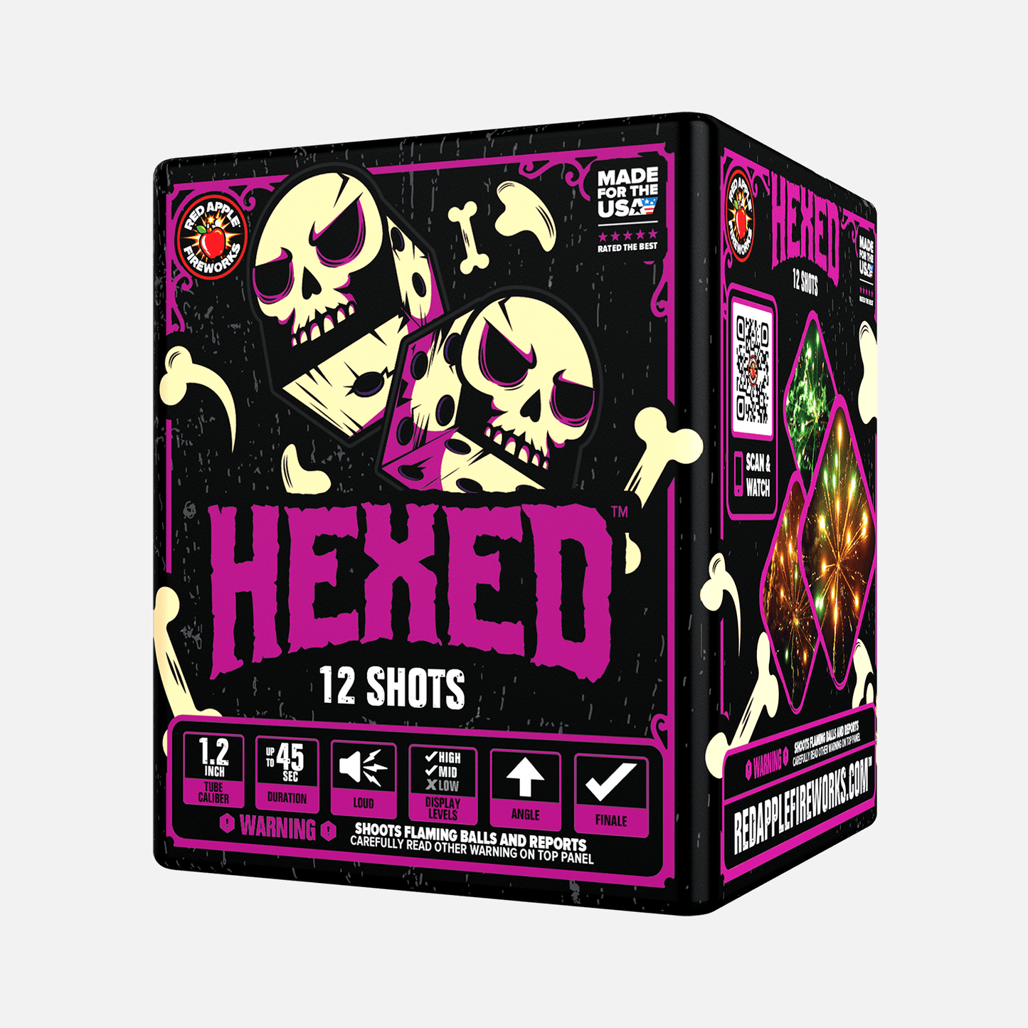 Hexed™ 48 Shot Standard Aerial Finale Sets®