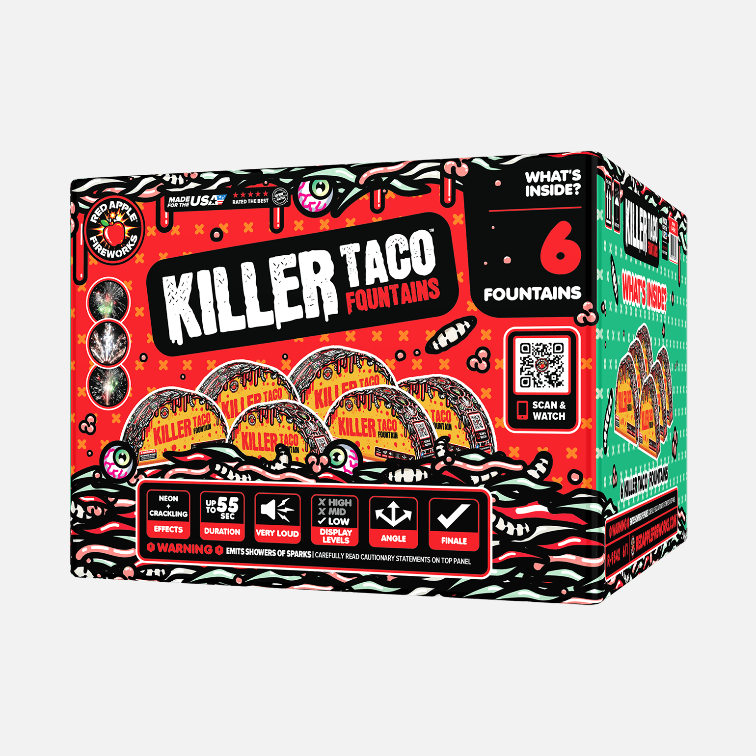 Killer Taco™ Fountains Standard Fountains