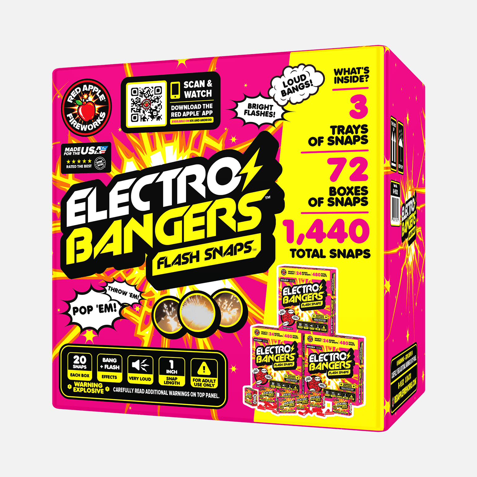 Electro Bangers™ Flash Snaps Snaps