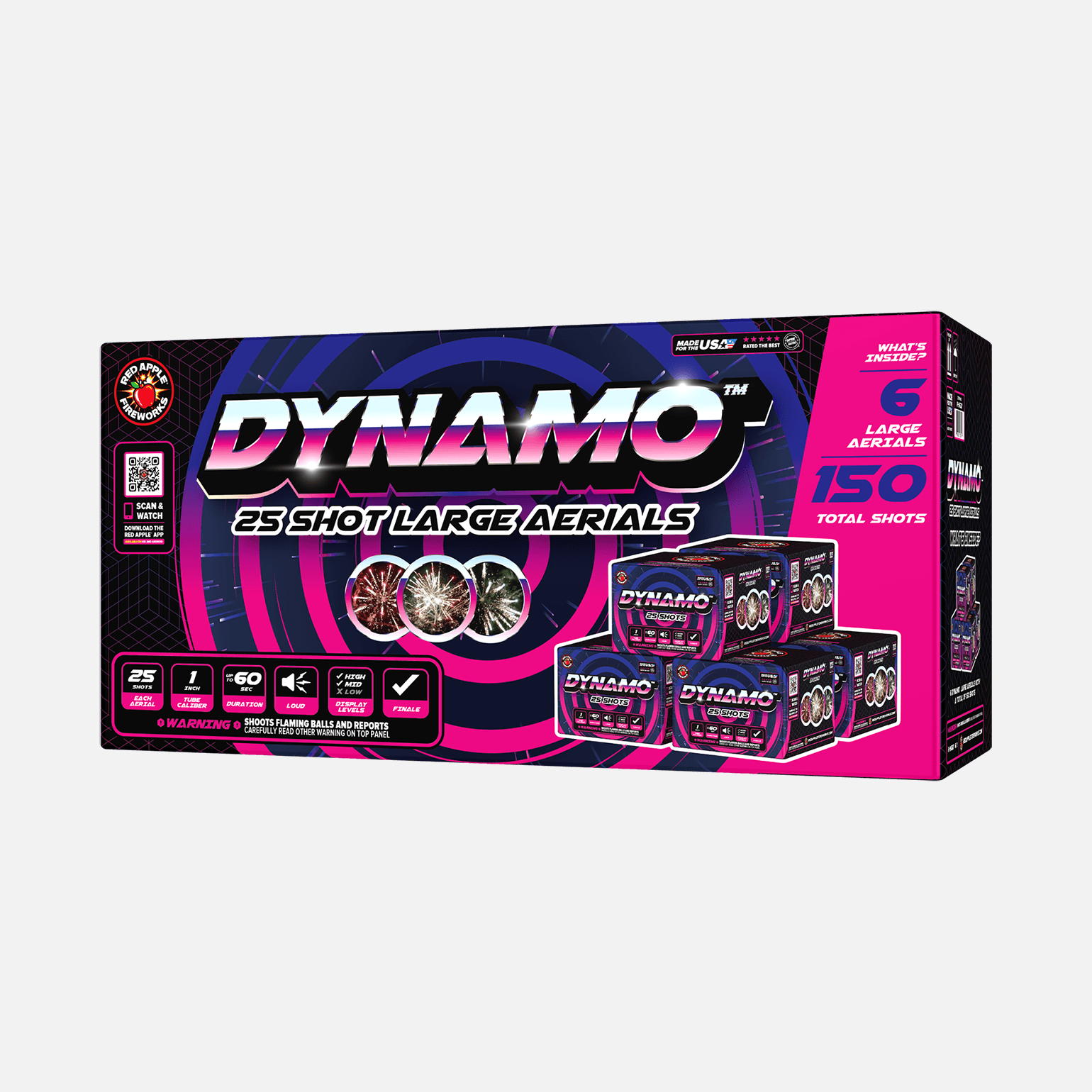 Dynamo™ 25 Shot Large Aerials