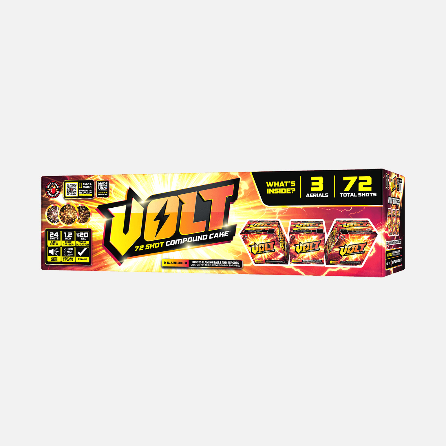 VOLT™ 72 Shot Compound™ Cake