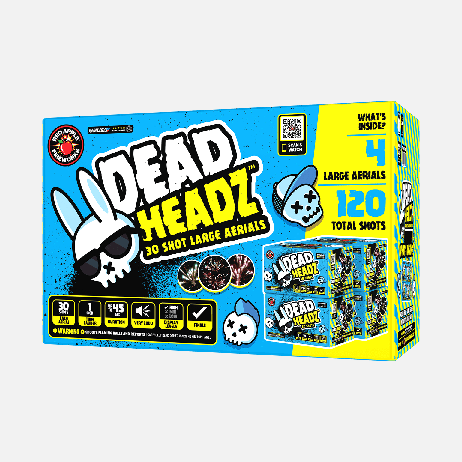 Dead Headz™ 30 Shot Large Aerials