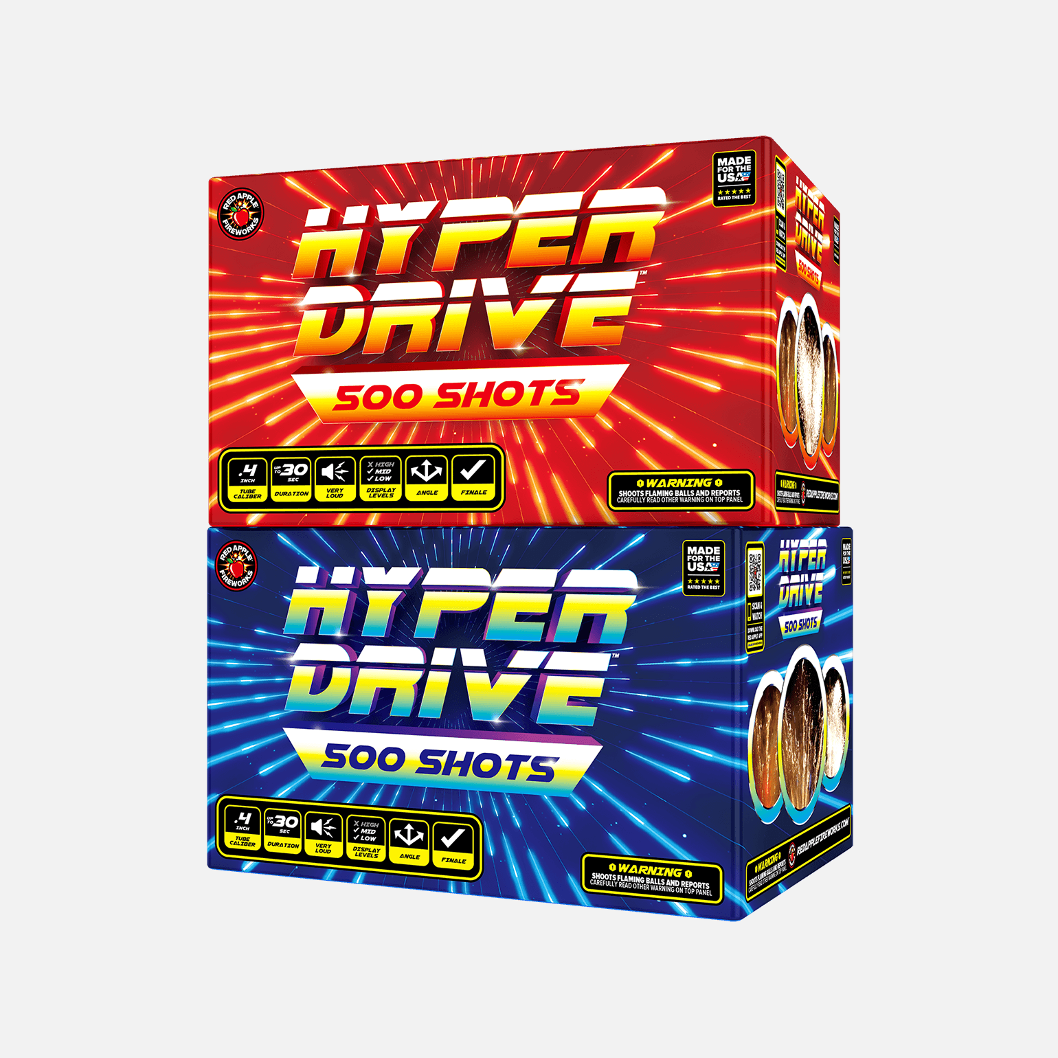 Hyperdrive™ 500 Shot Barrage Finales™ Barrage Cakes (Up to 500 Grams)