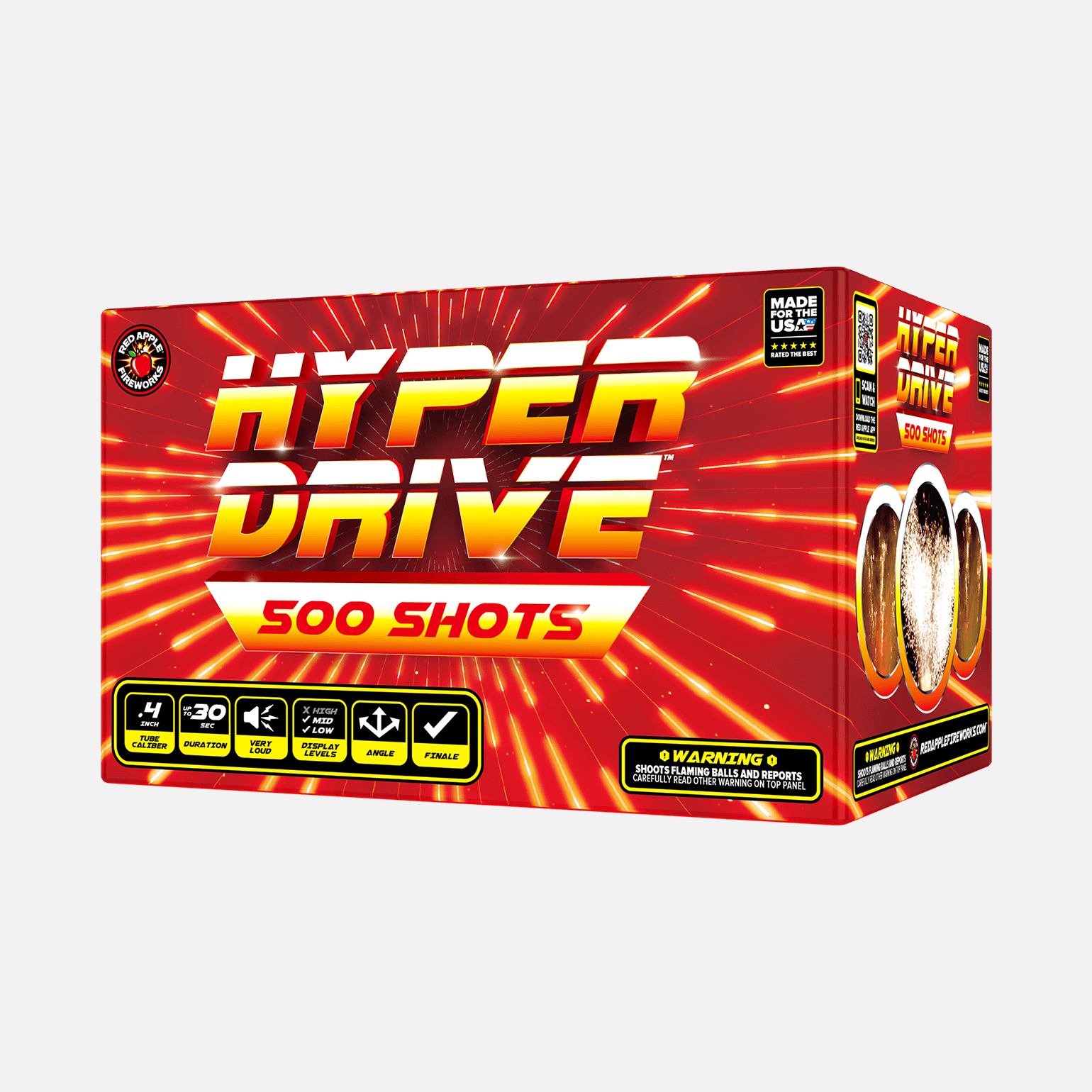 Hyperdrive™ 500 Shot Barrage Finales™ Barrage Cakes (Up to 500 Grams)