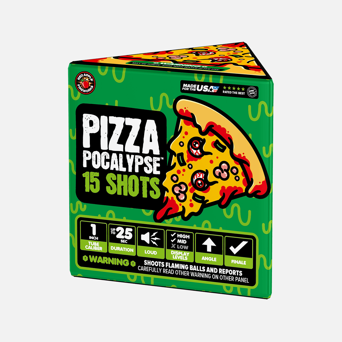 Pizza-Pocalypse™ 90 Shot Standard Aerial Finale Sets®